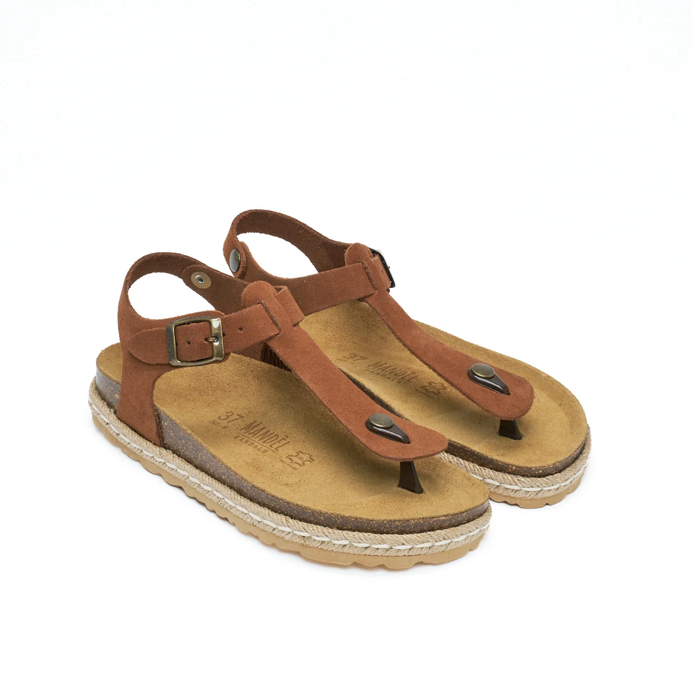 Tongs Leon Suede Chestnuts - Femme - Image 3