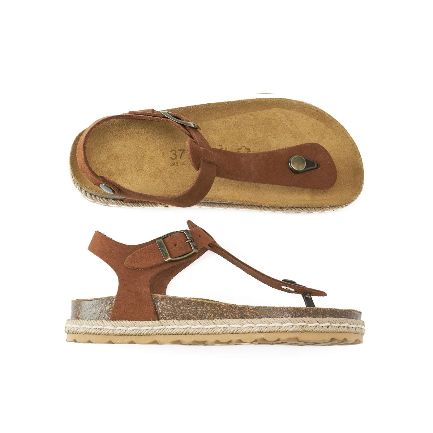 Tongs Leon Suede Chestnuts - Femme - Image 5