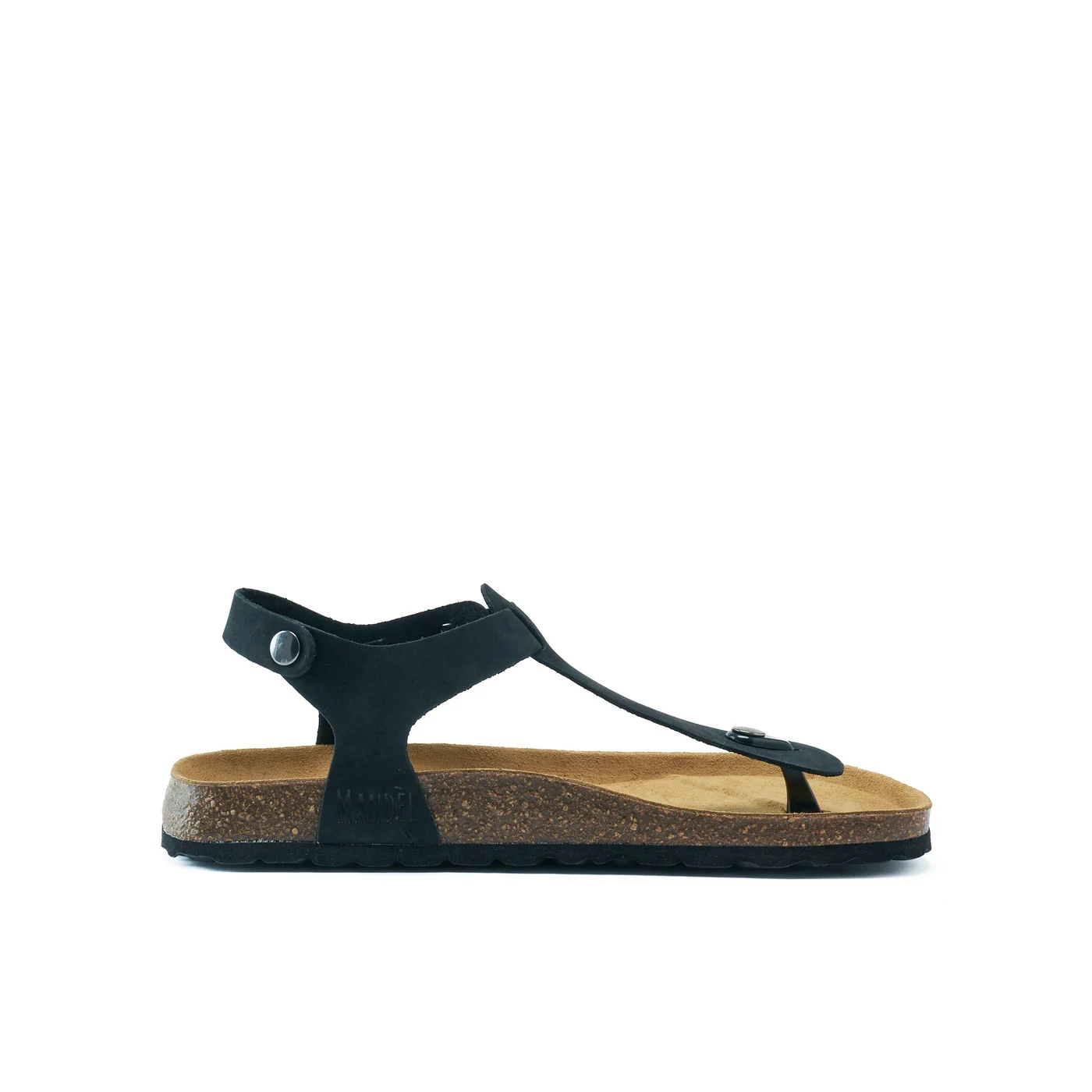 Tongs Leon Nubuck Black - Homme - Image 4