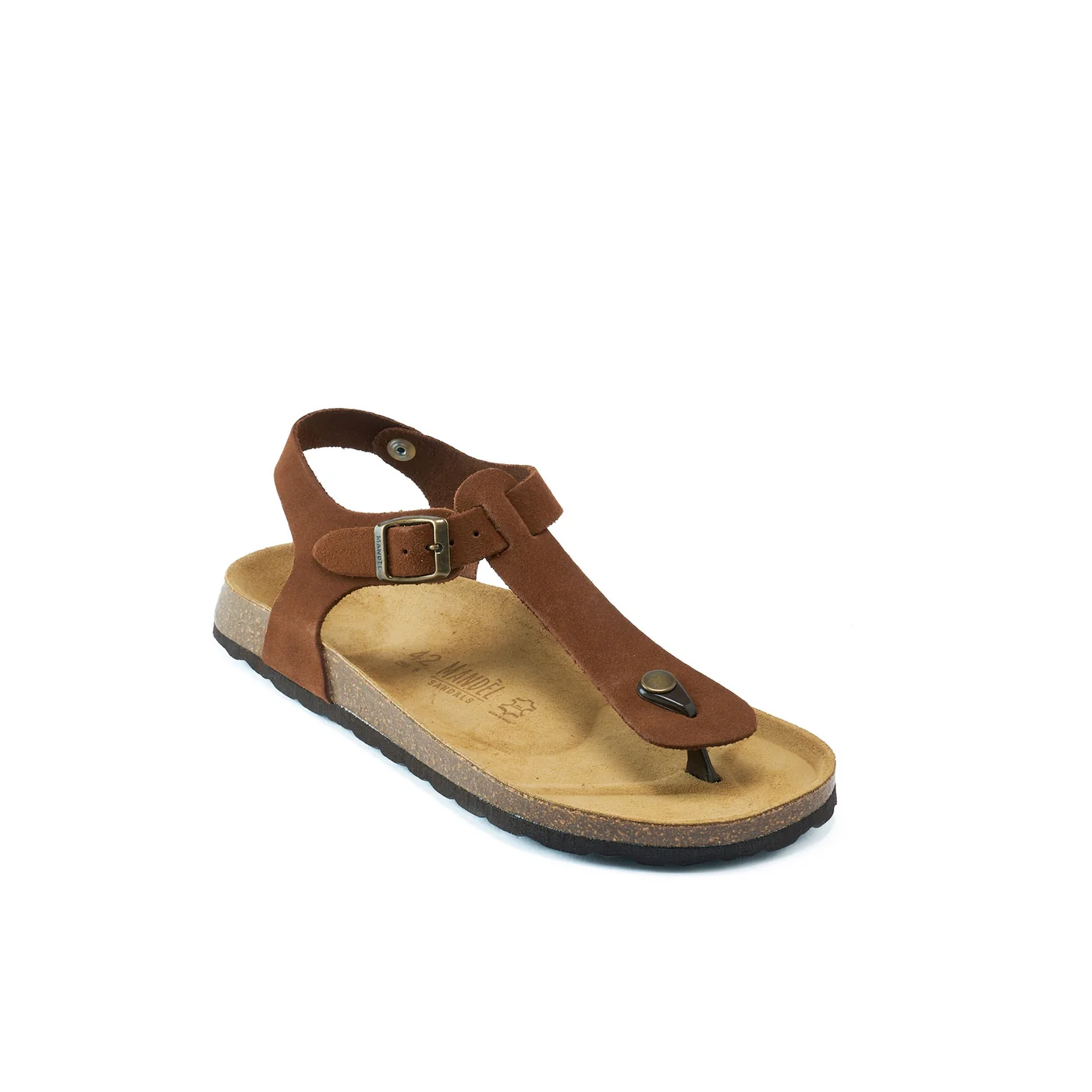Tongs Leon Suede Chestnuts - Homme - Image 2