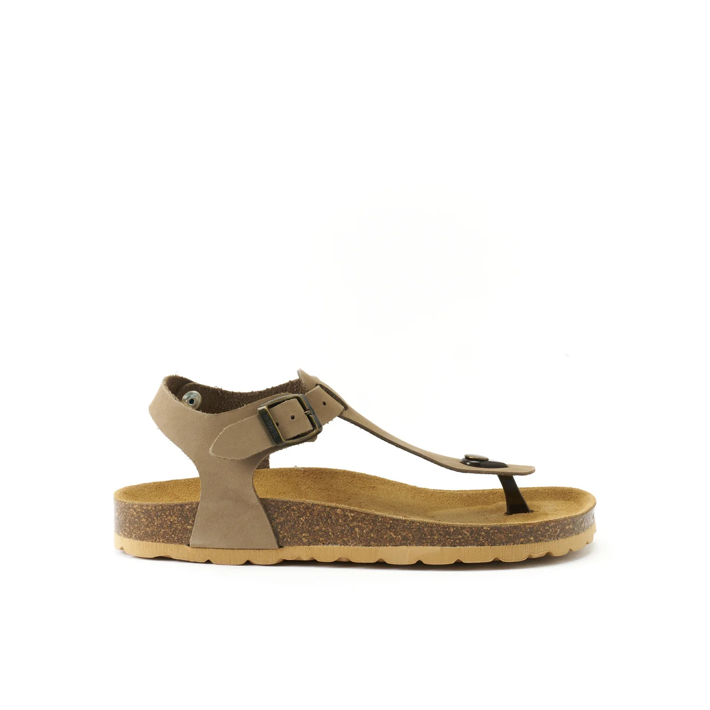 Sabots Leon Nubuck Milk Chocolate - Femme - Image 2