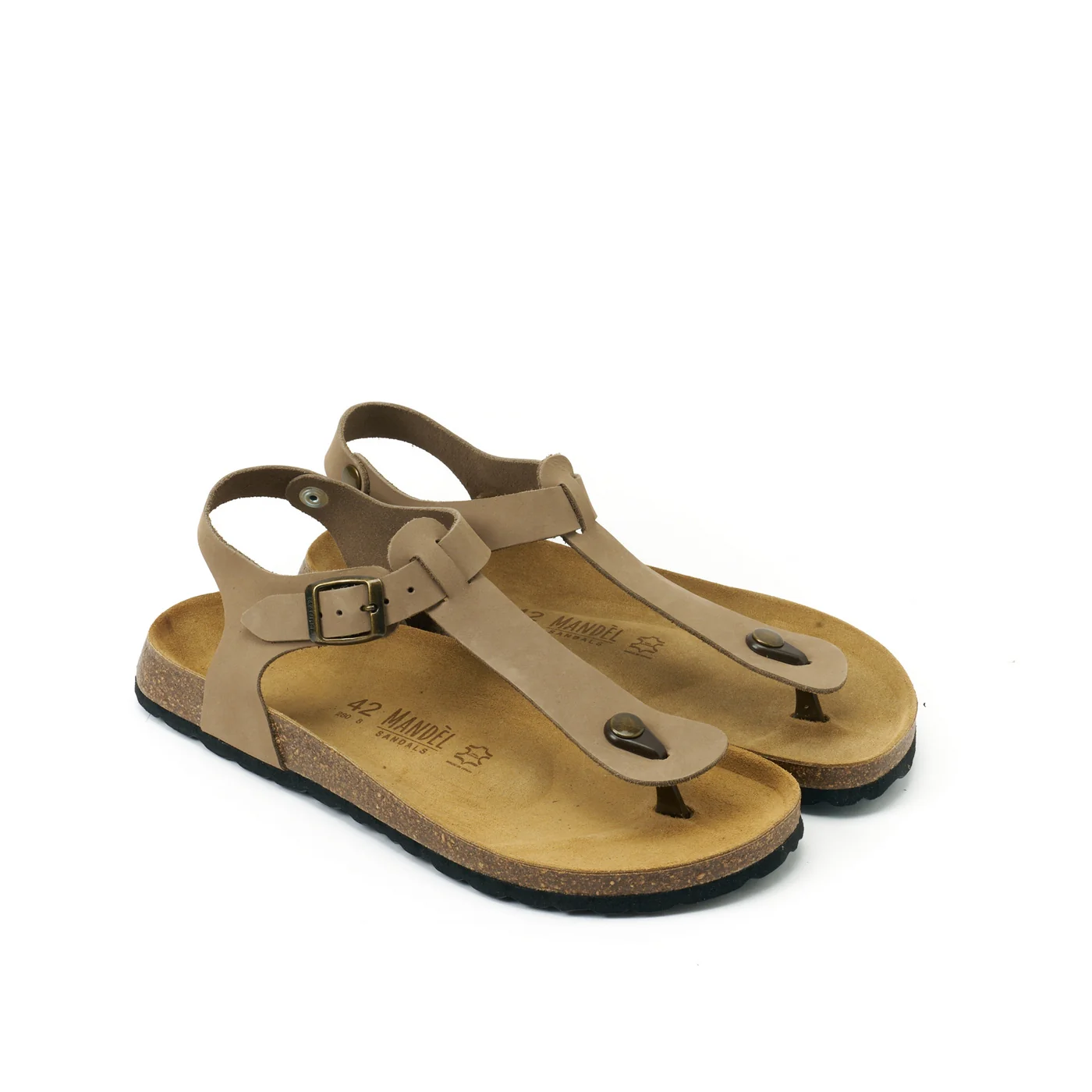 Sabots Leon Nubuck Milk Chocolate - Homme - Image 3