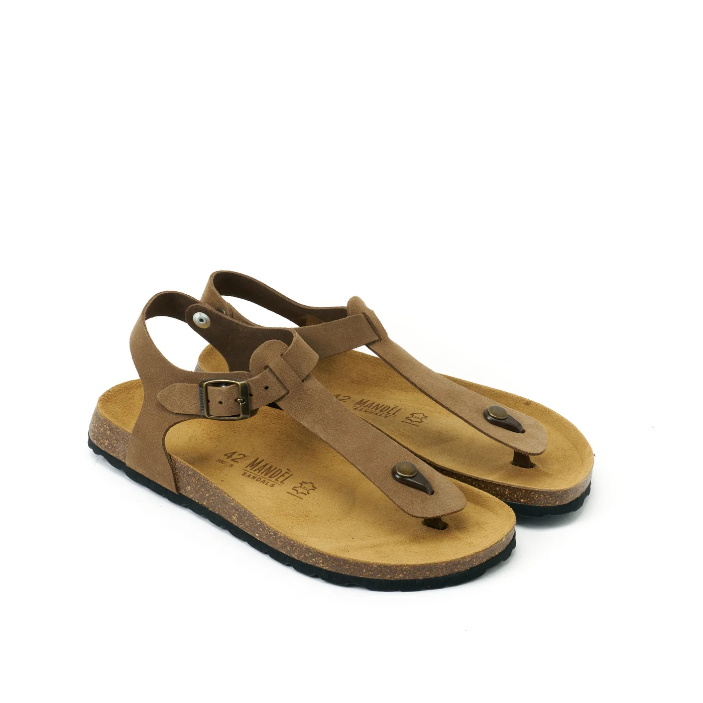 Sabots Leon Suede Brown - Homme - Image 4