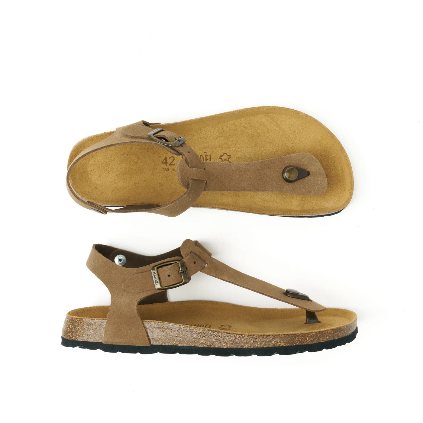 Sabots Leon Suede Brown - Homme - Image 6