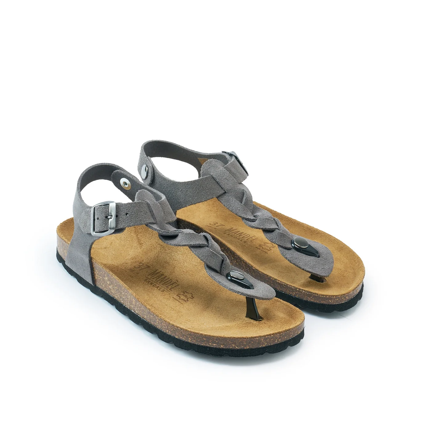 Aida Suede Grey - Femme - Image 3