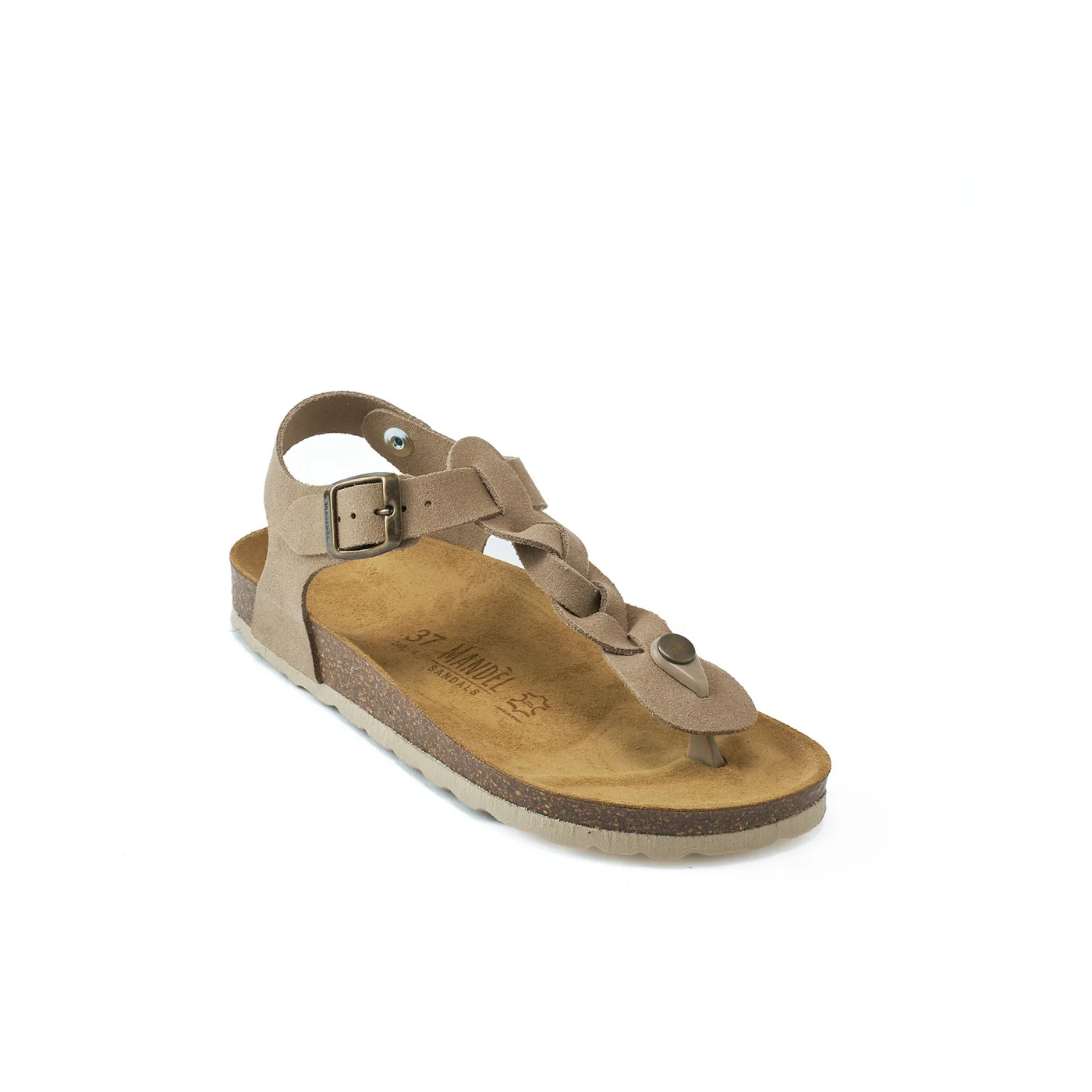 Aida Suede Taupe - Femme - Image 2