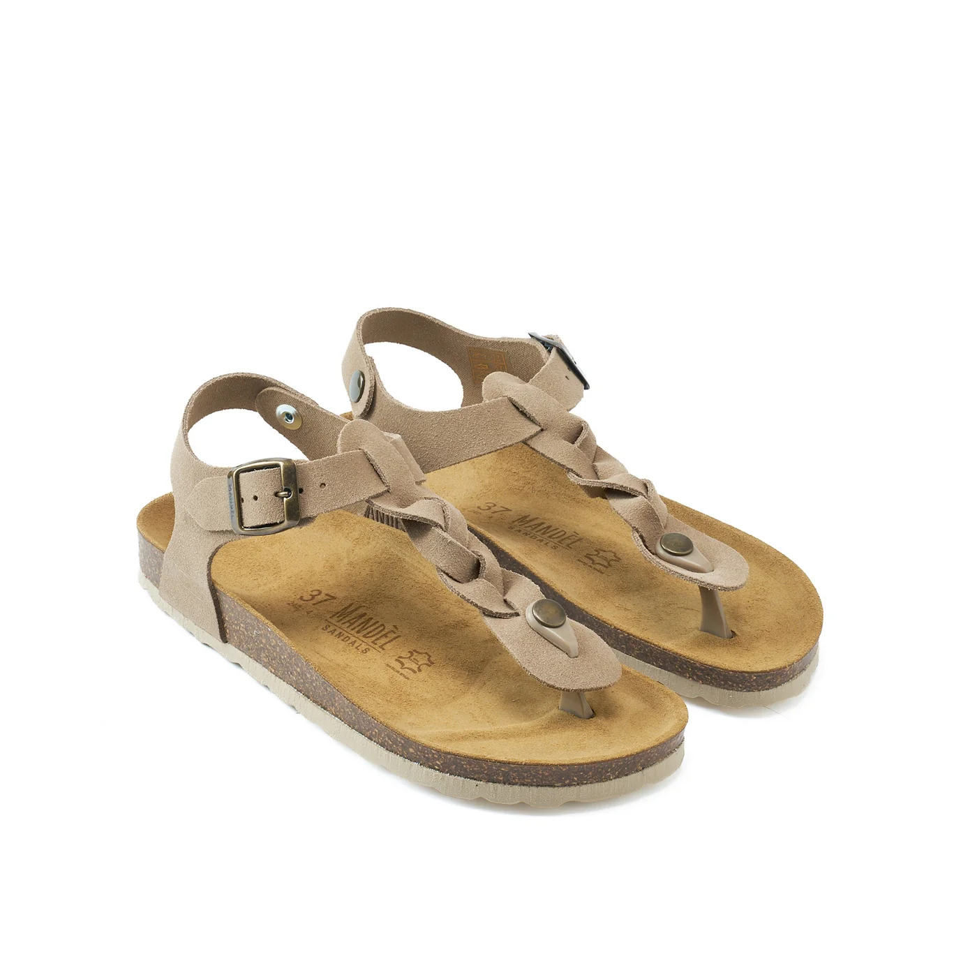 Aida Suede Taupe - Femme - Image 3