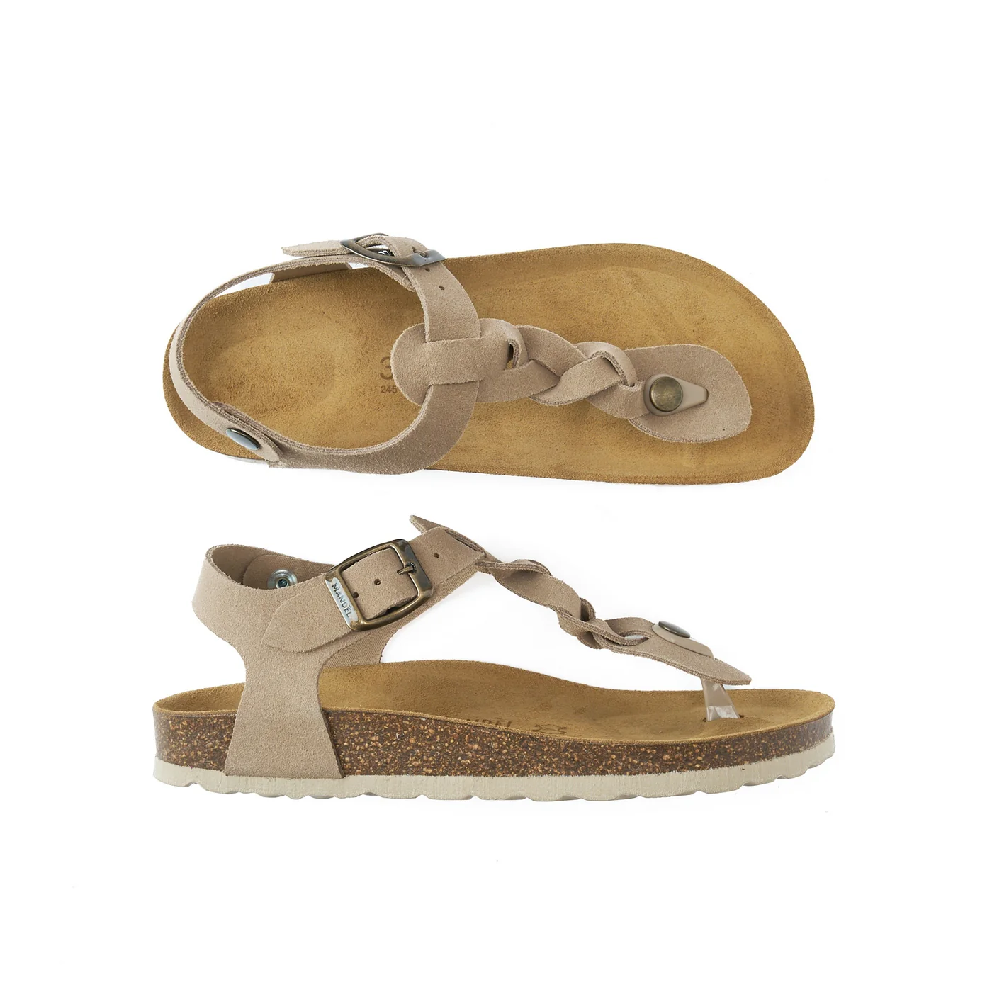 Aida Suede Taupe - Femme - Image 5