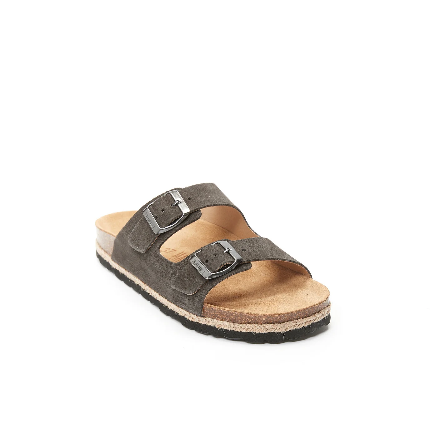 Sandales Alberto Suede Leather Grey - Femme - Image 2