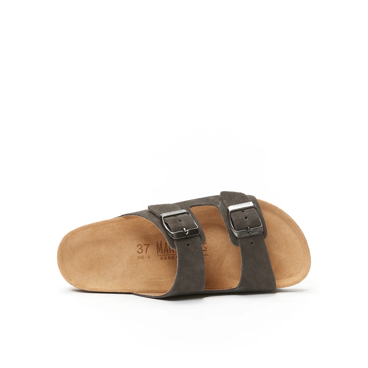 Sandales Alberto Suede Leather Grey - Femme - Image 5