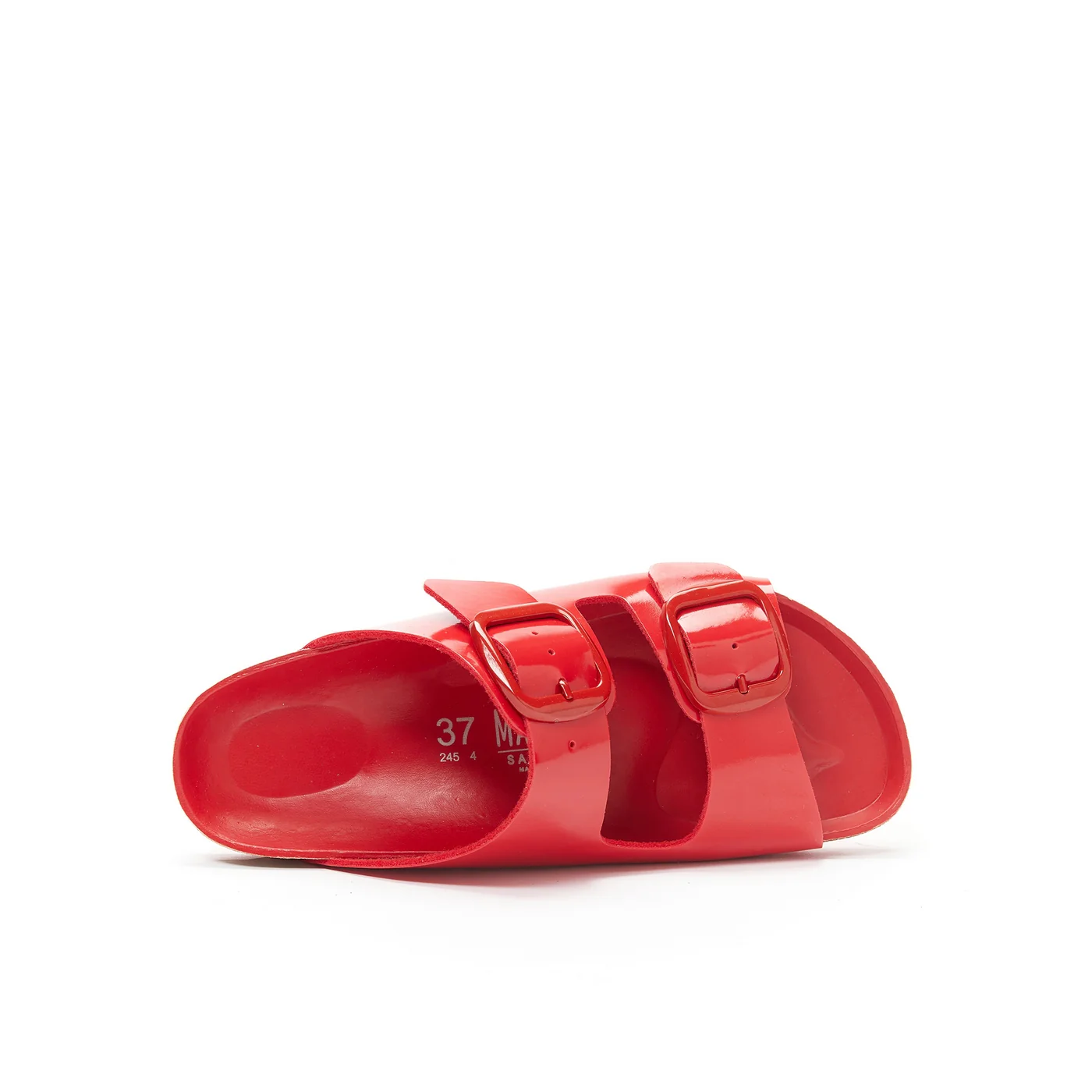 Sandales Alberto Big Buckle Patent Red - Femme - Image 5