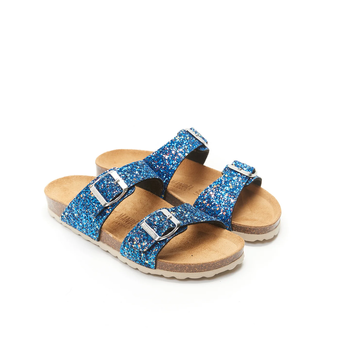 Lora Brilliant Glitter Blue Sea - Femme - Image 3