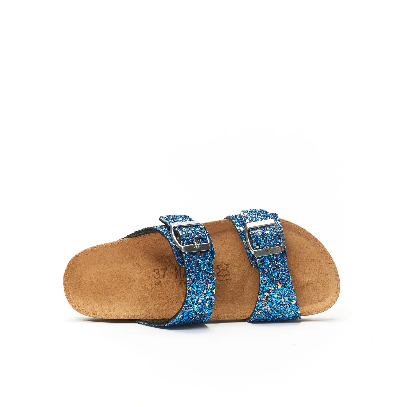 Lora Brilliant Glitter Blue Sea - Femme - Image 5