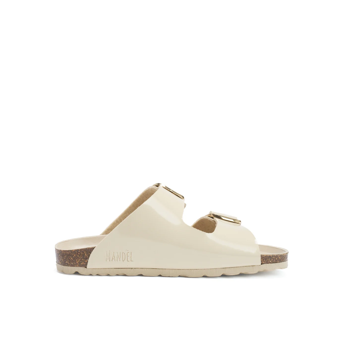 Sandales Alberto Big Buckle Beige - Femme - Image 4