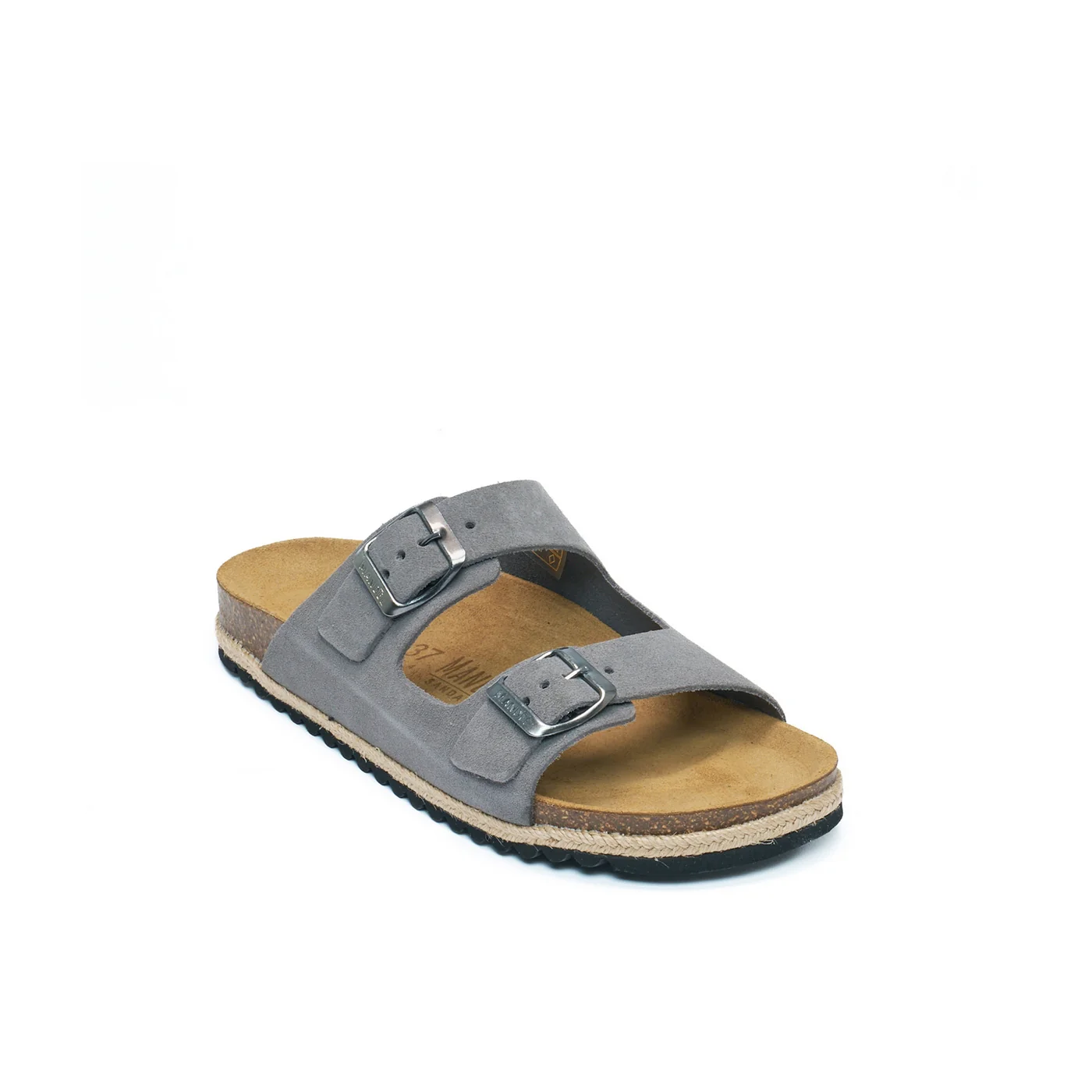 Sandales Alberto Suede Grey - Femme - Image 2