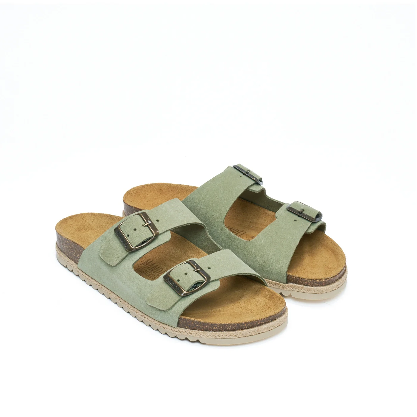 Sandales Alberto Suede Rosemary Green - Femme - Image 3