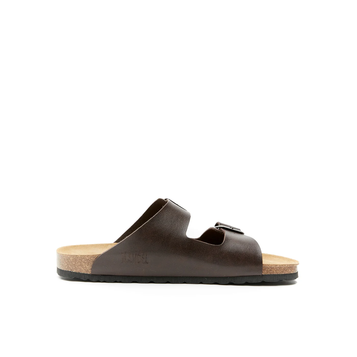 Sandales Alberto Oiled Leather Dark Brown - Homme - Image 4