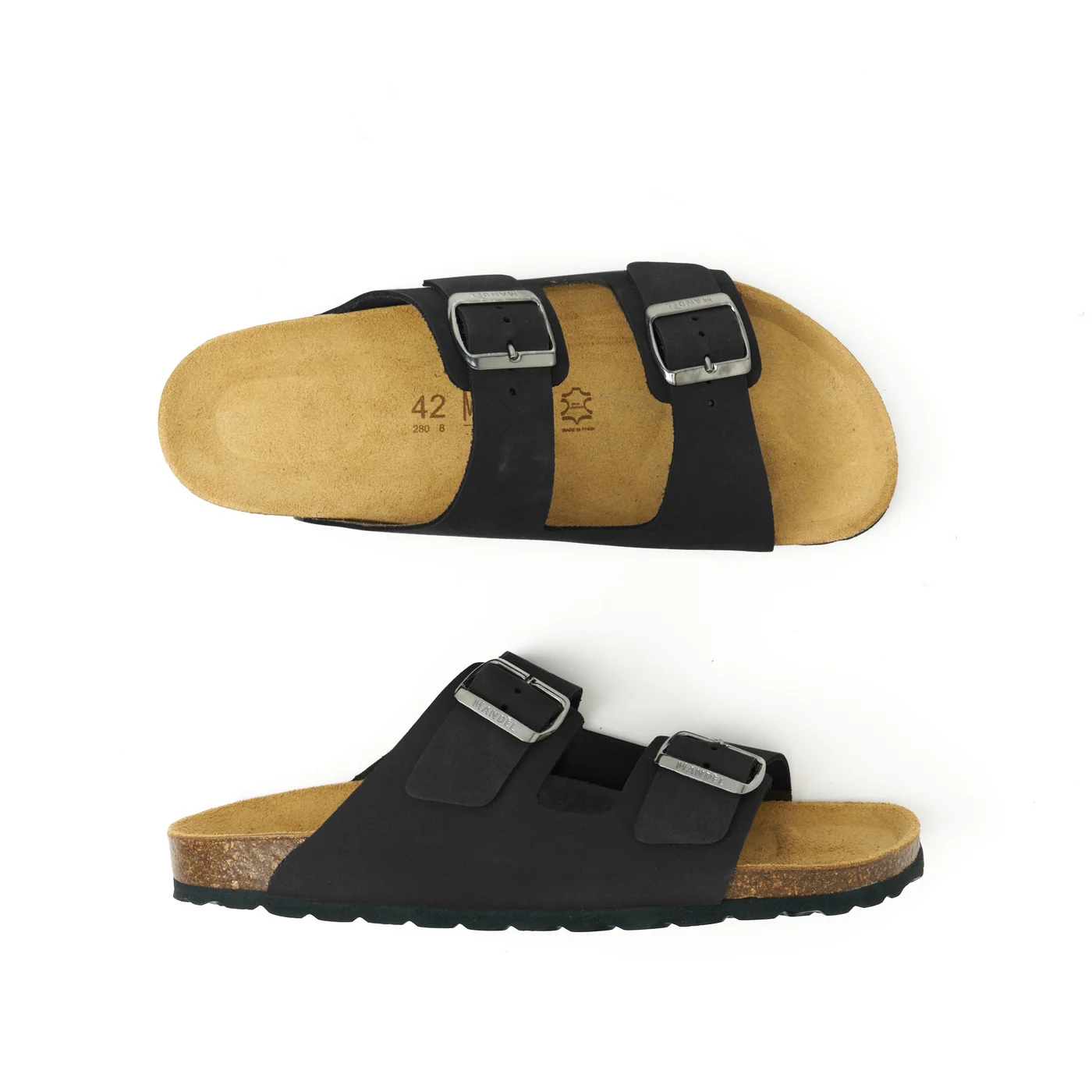 Sabots Alberto Nubuck Black - Homme - Image 5