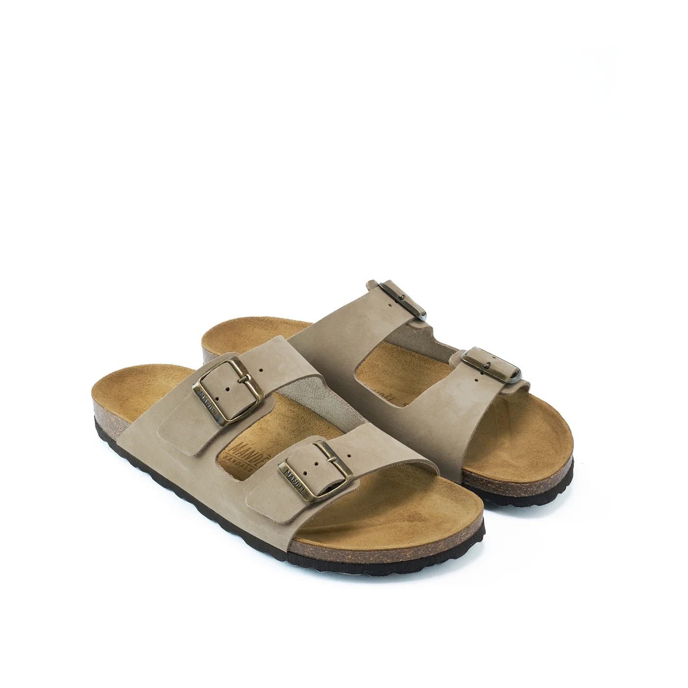 Alberto Nubuck Taupe - Homme - Image 3
