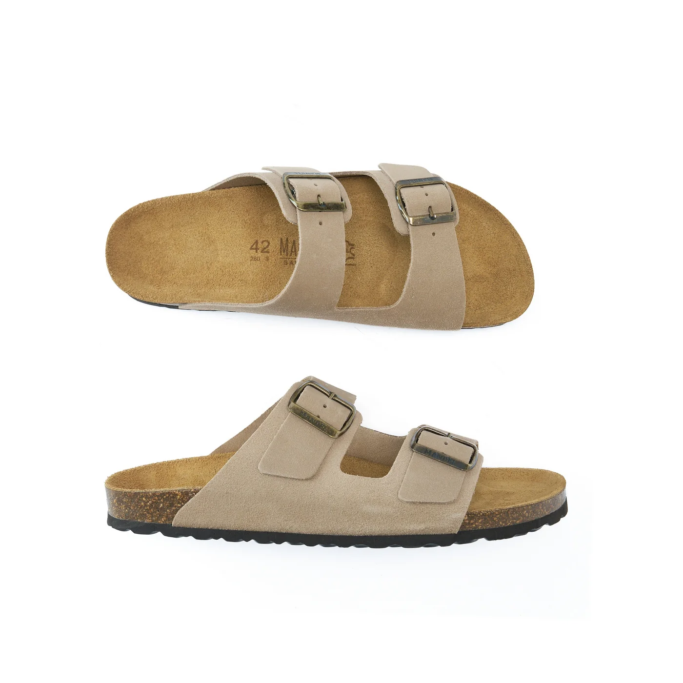 Alberto Suede Taupe - Homme - Image 5