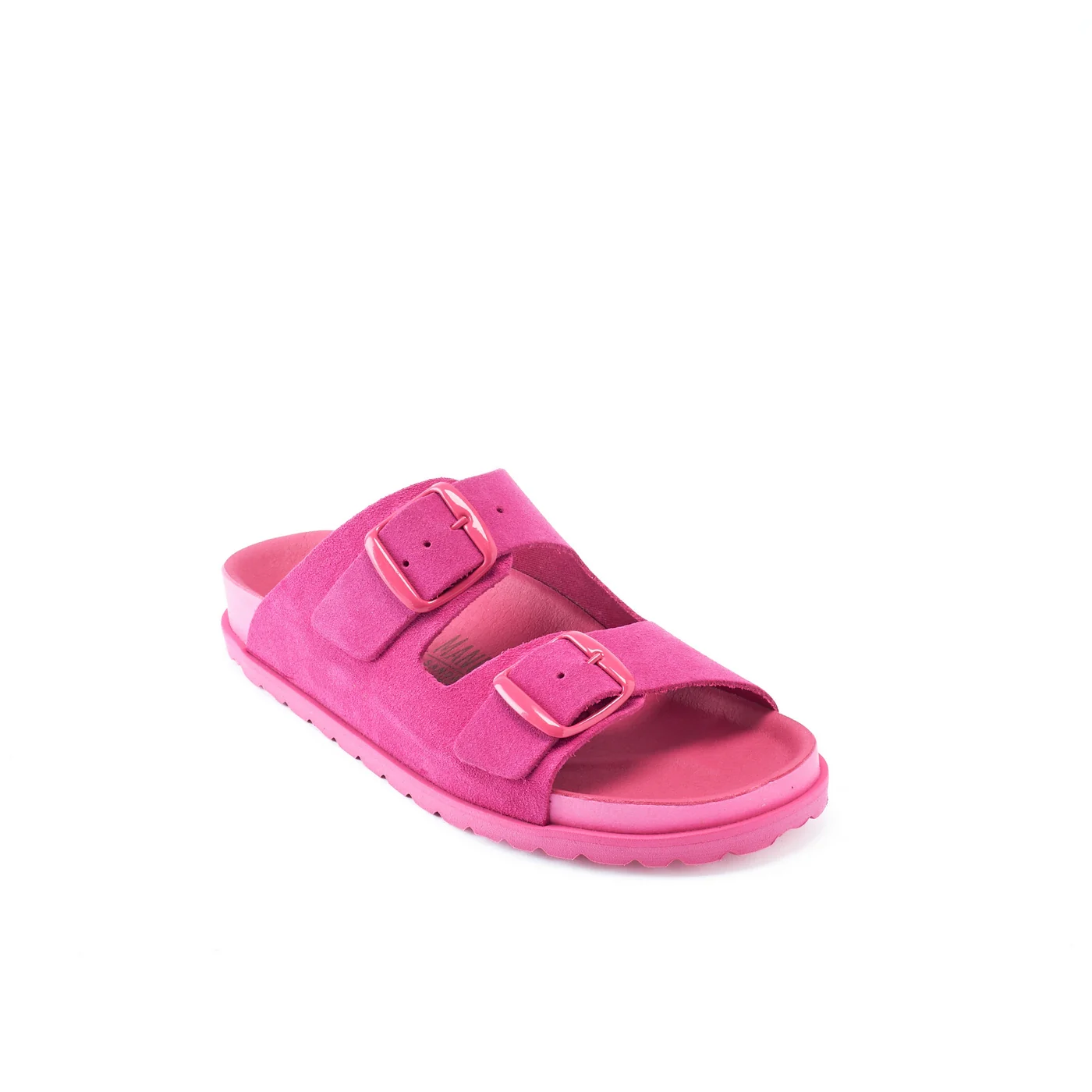 Sandales Ana Suede Fuchsia - Femme - Image 2