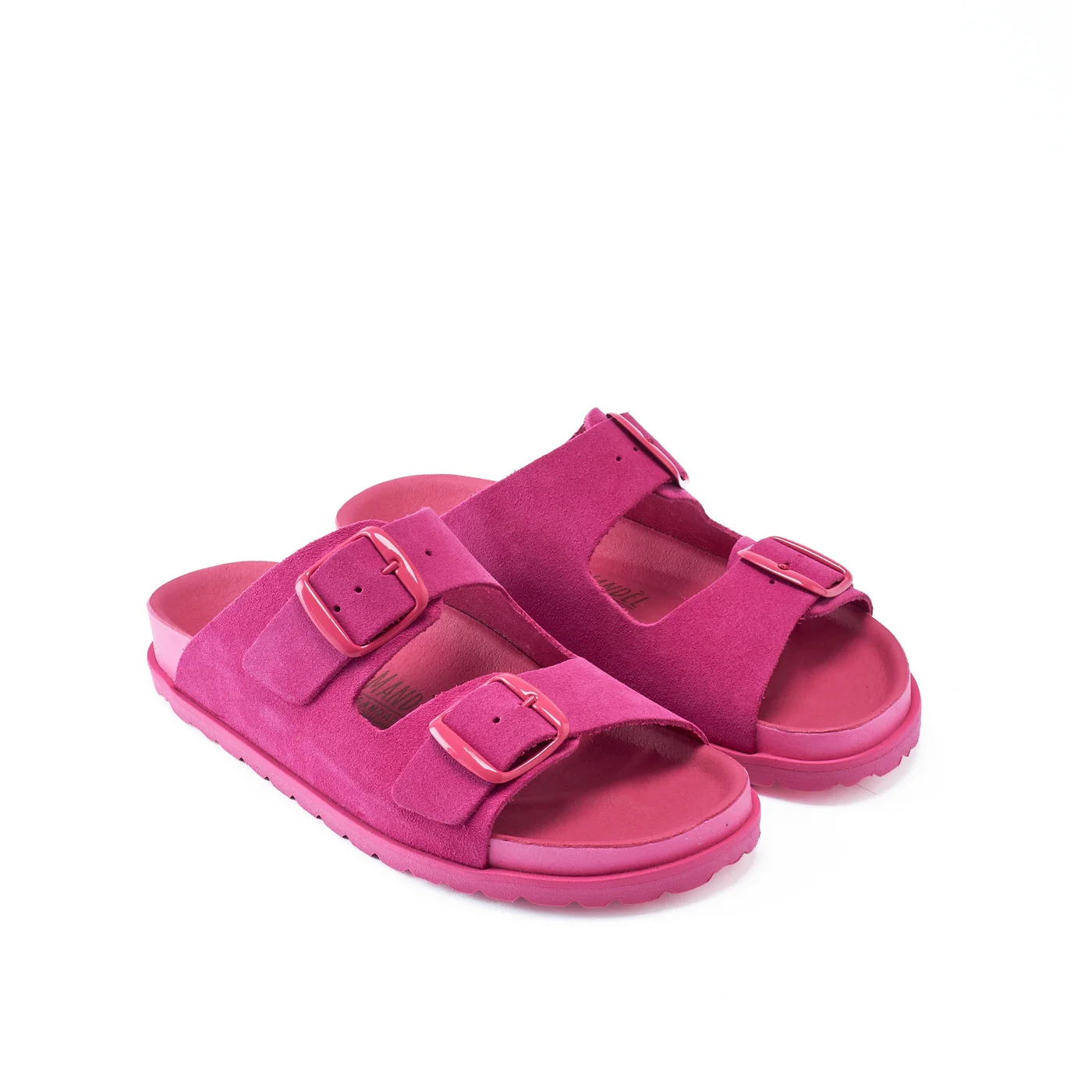 Sandales Ana Suede Fuchsia - Femme - Image 3