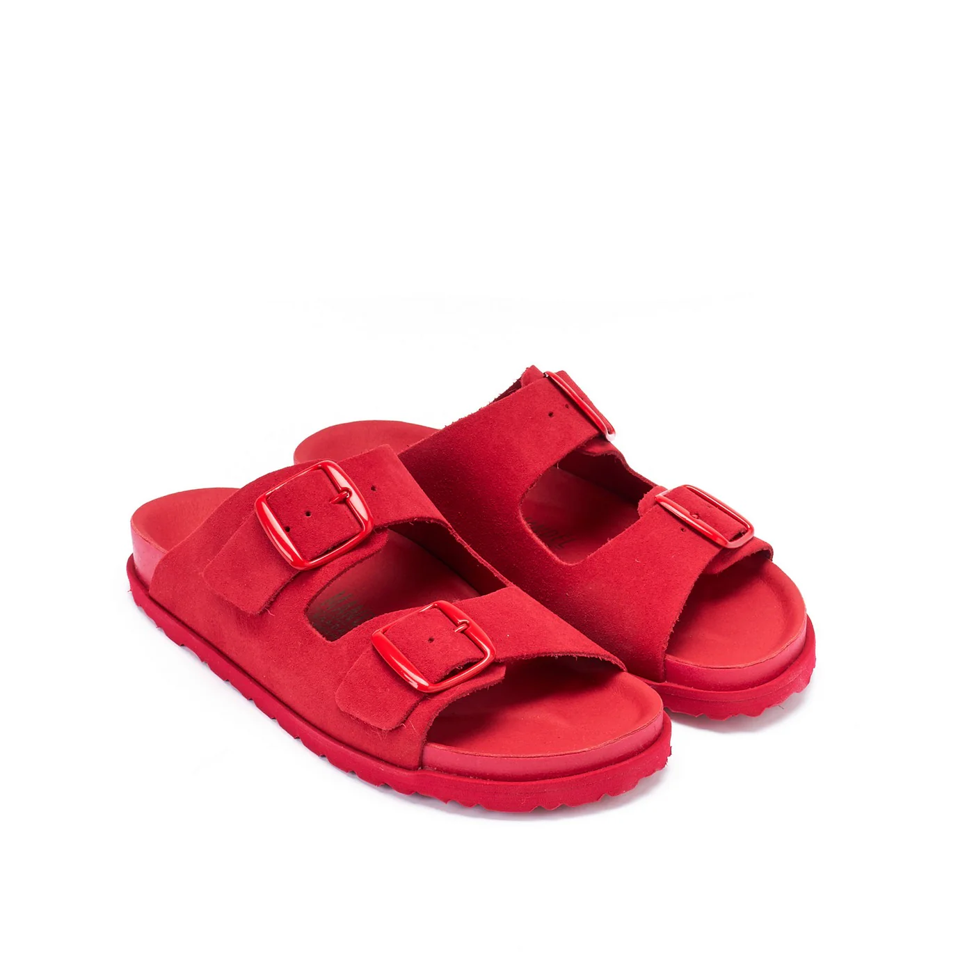 Sandales Ana Suede Red - Femme - Image 3
