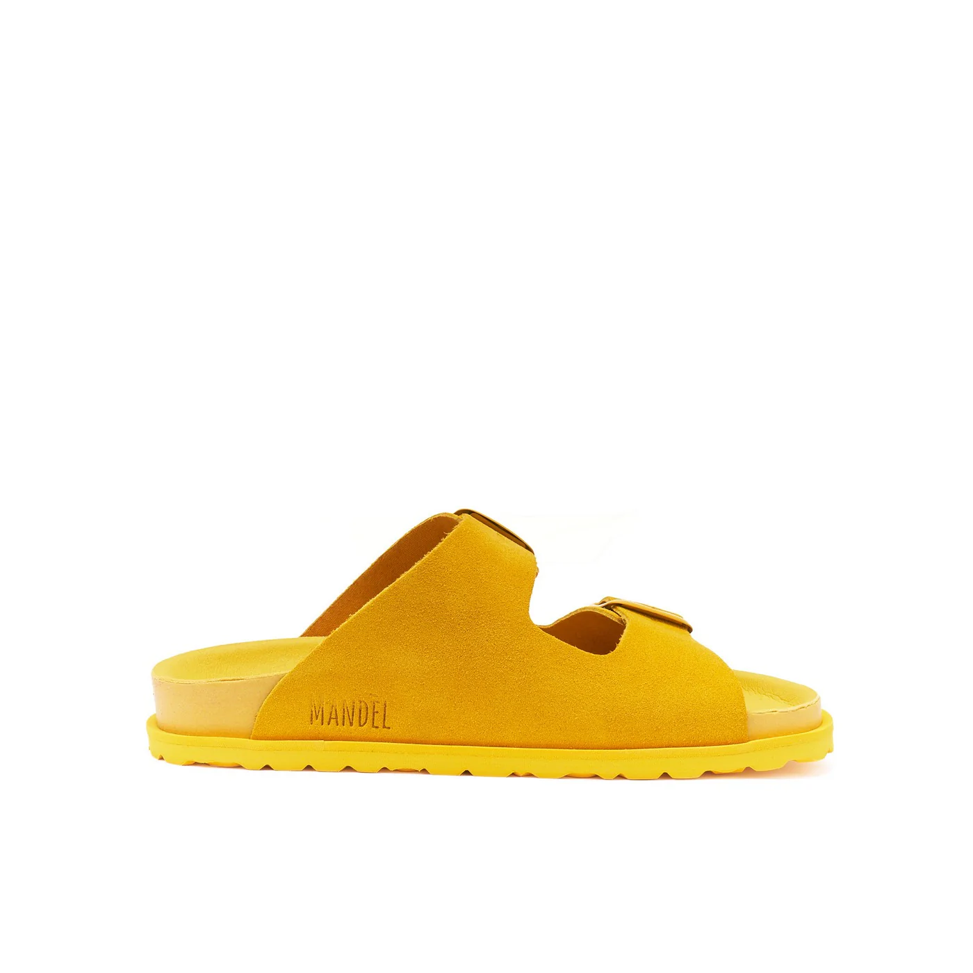 Sandales Ana Suede Mustard - Femme - Image 4