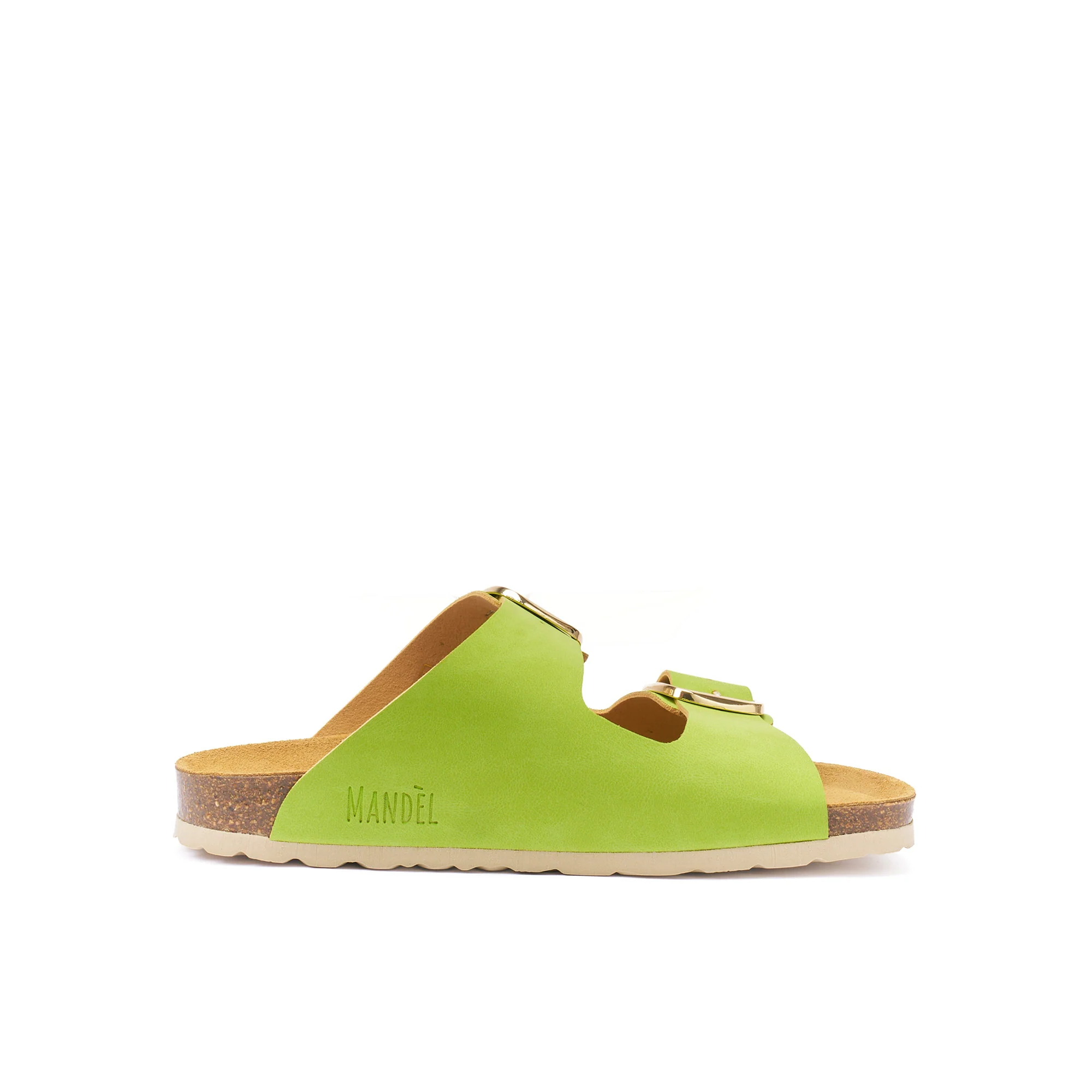 Sandales Alberto Big Buckle Lime Green - Femme - Image 2