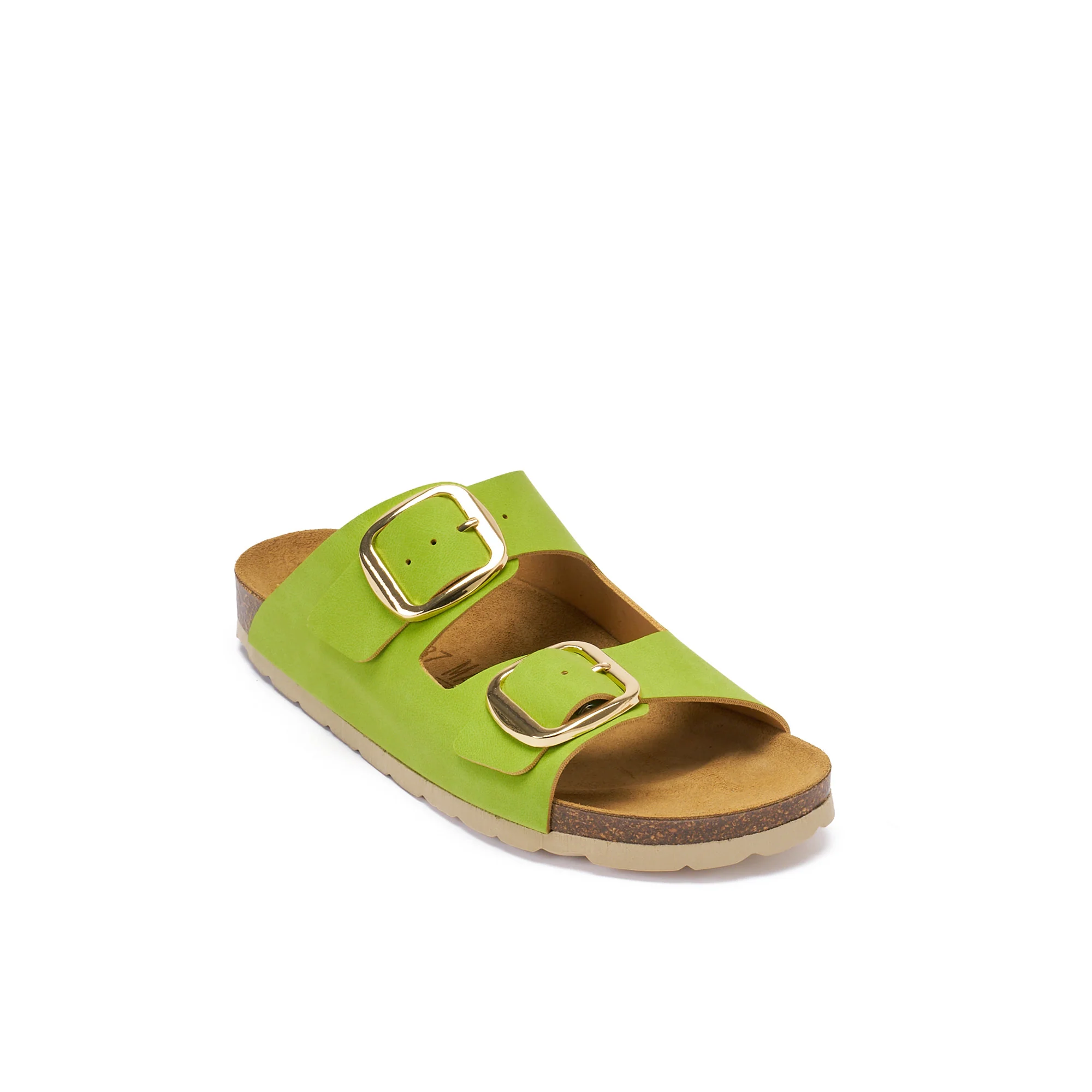Sandales Alberto Big Buckle Lime Green - Femme - Image 5