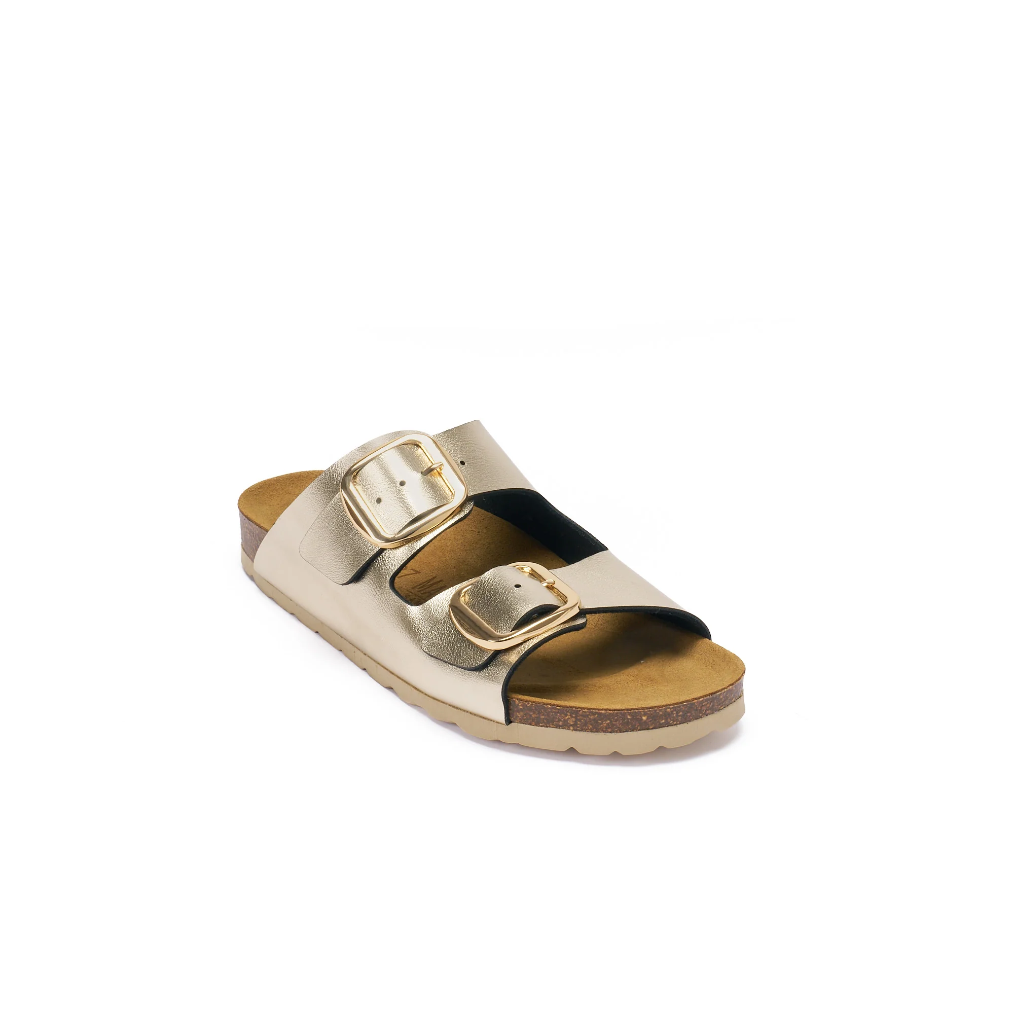 Sandales Alberto Big Buckle Champagne - Femme - Image 2
