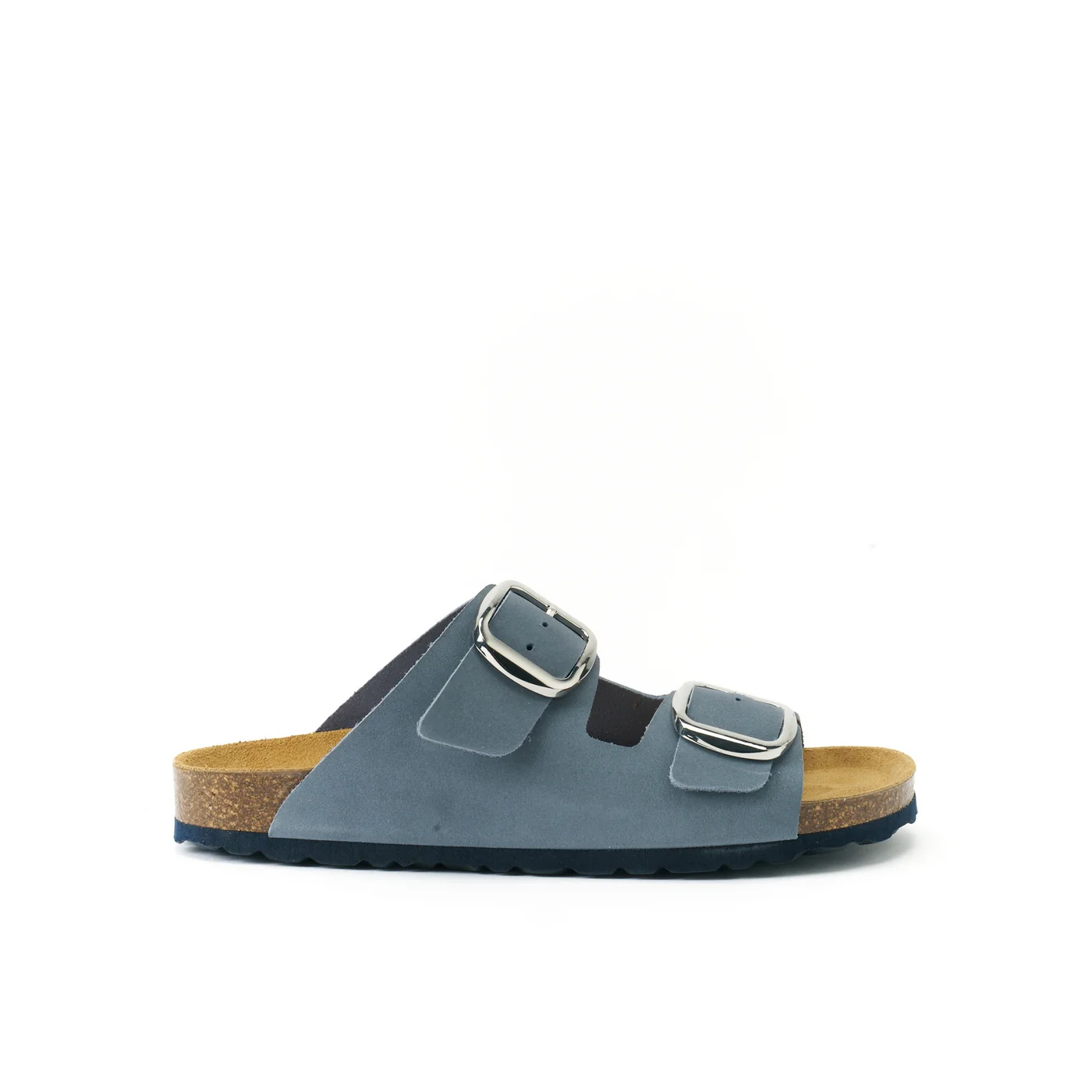 Sabots Alberto Big Buckle Nubuck Ultramarine - Femme - Image 2