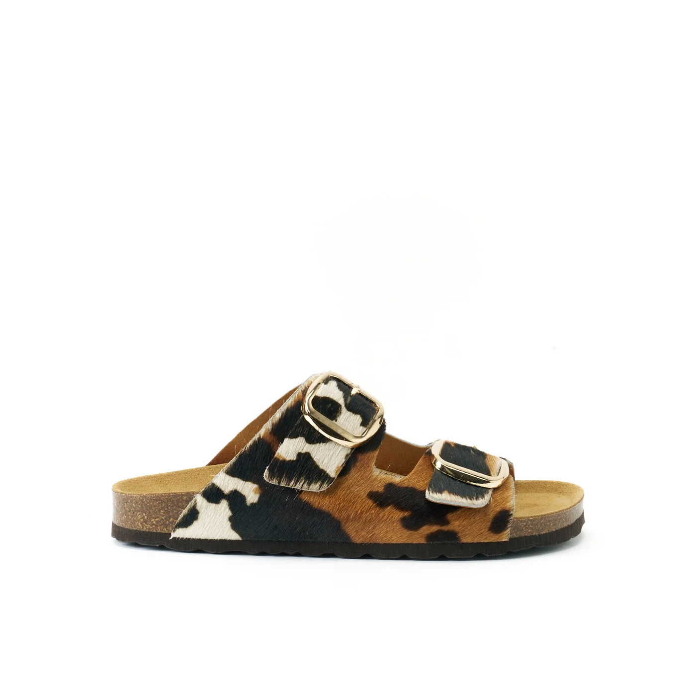 Sabots Alberto Big Buckle Cow - Femme