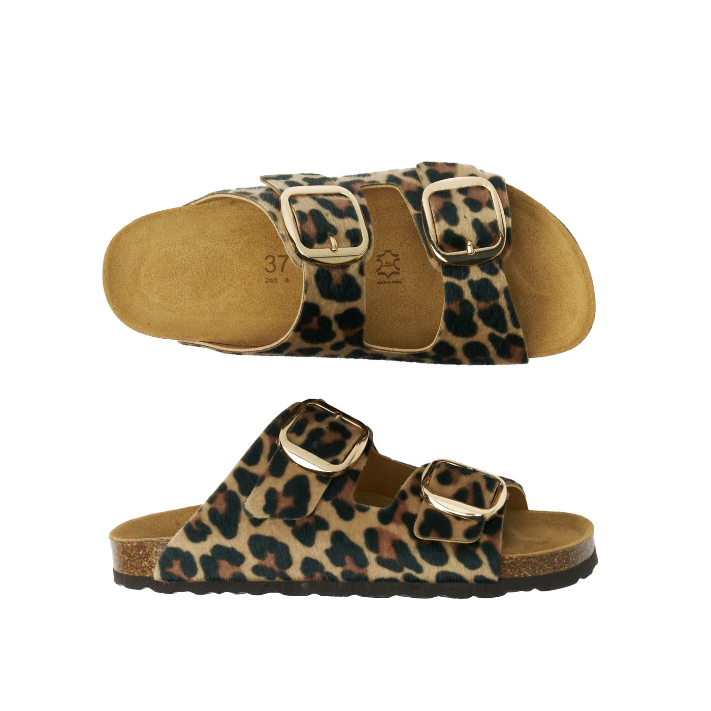 Sabots Alberto Big Buckle Leopardo - Femme - Image 6
