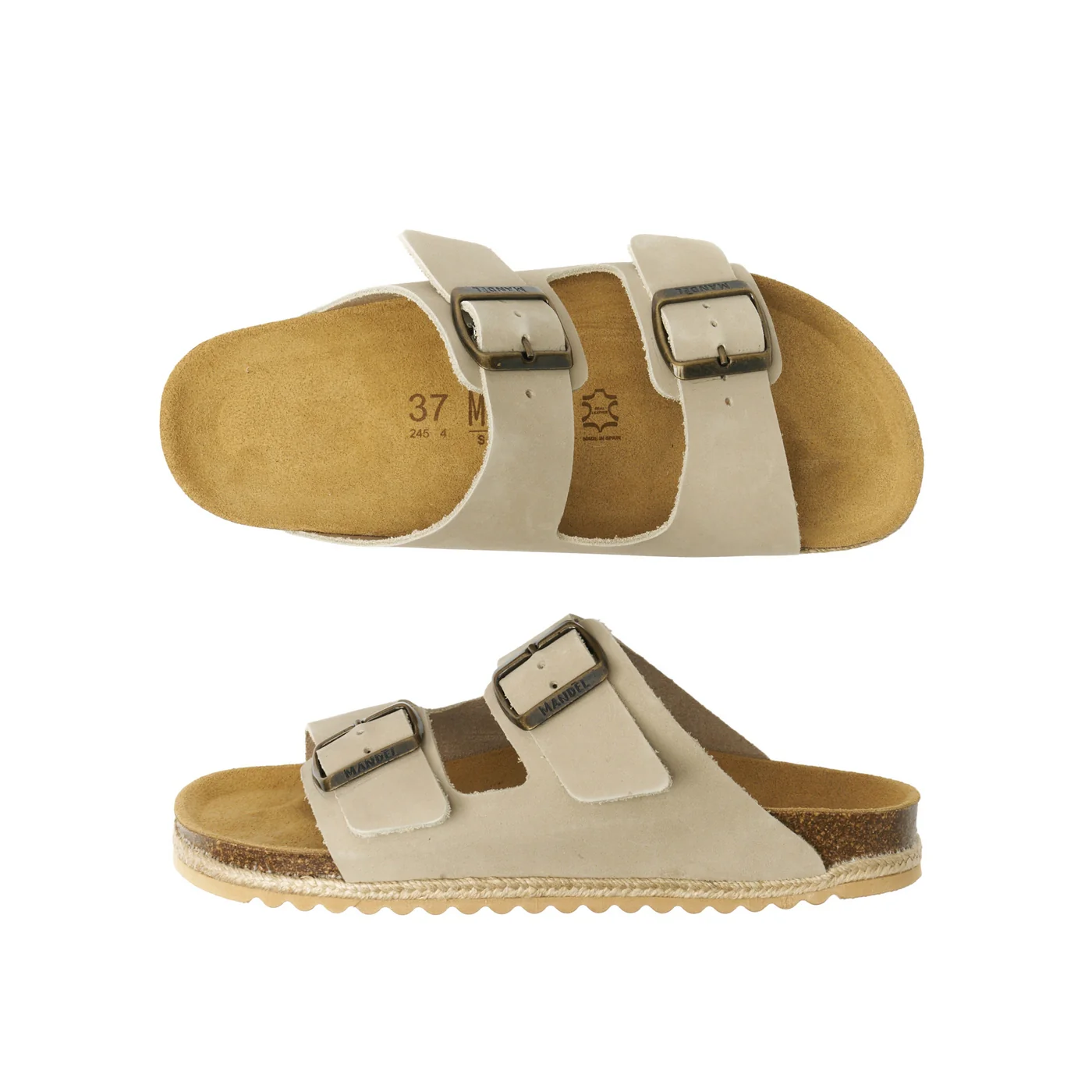 Sabots Alberto Nubuck Sand Beige - Femme - Image 6