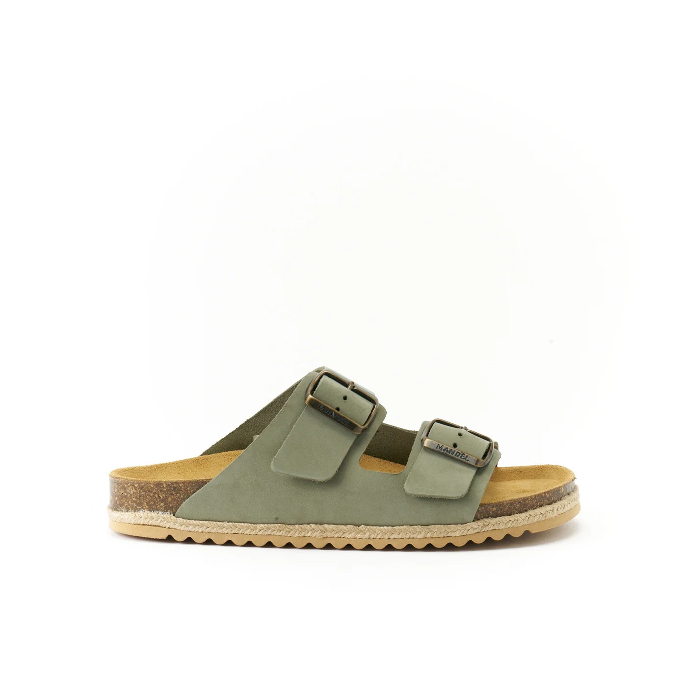 Sabots Alberto Nubuck Olive Green - Femme - Image 2
