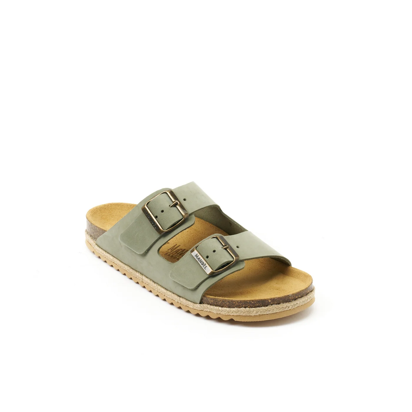Sabots Alberto Nubuck Olive Green - Femme - Image 3