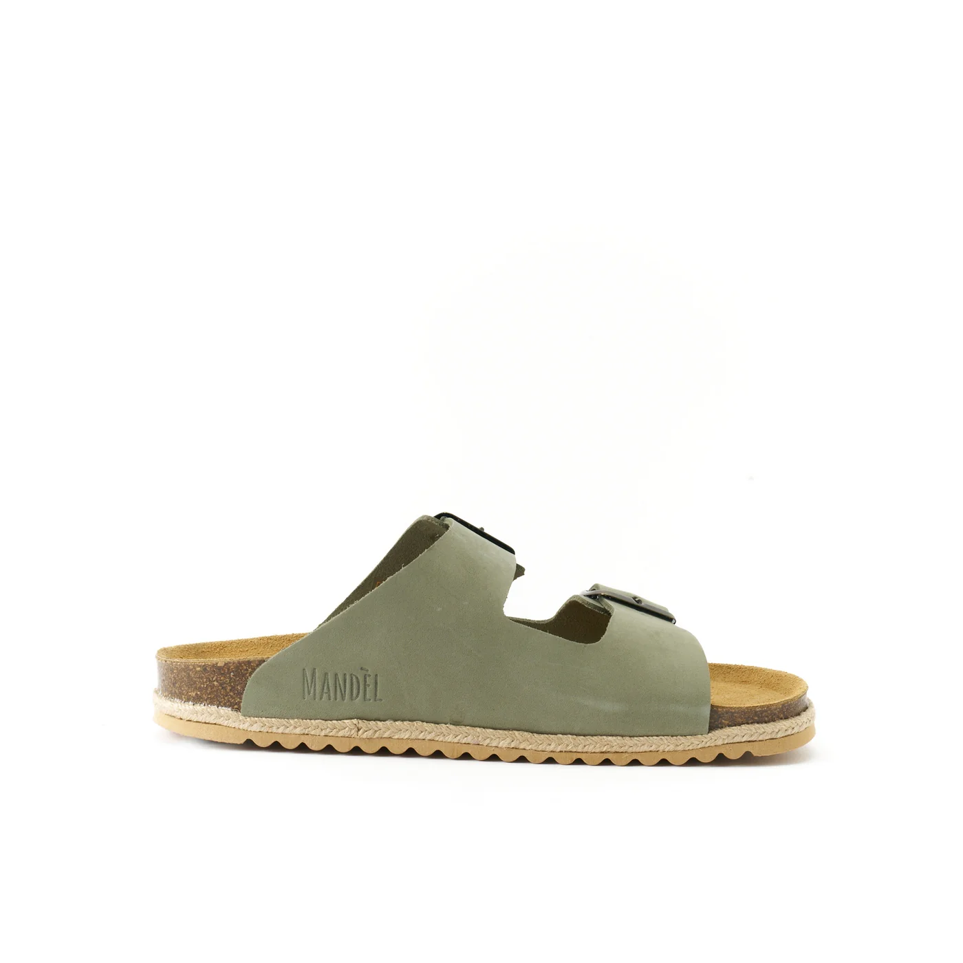 Sabots Alberto Nubuck Olive Green - Femme - Image 5