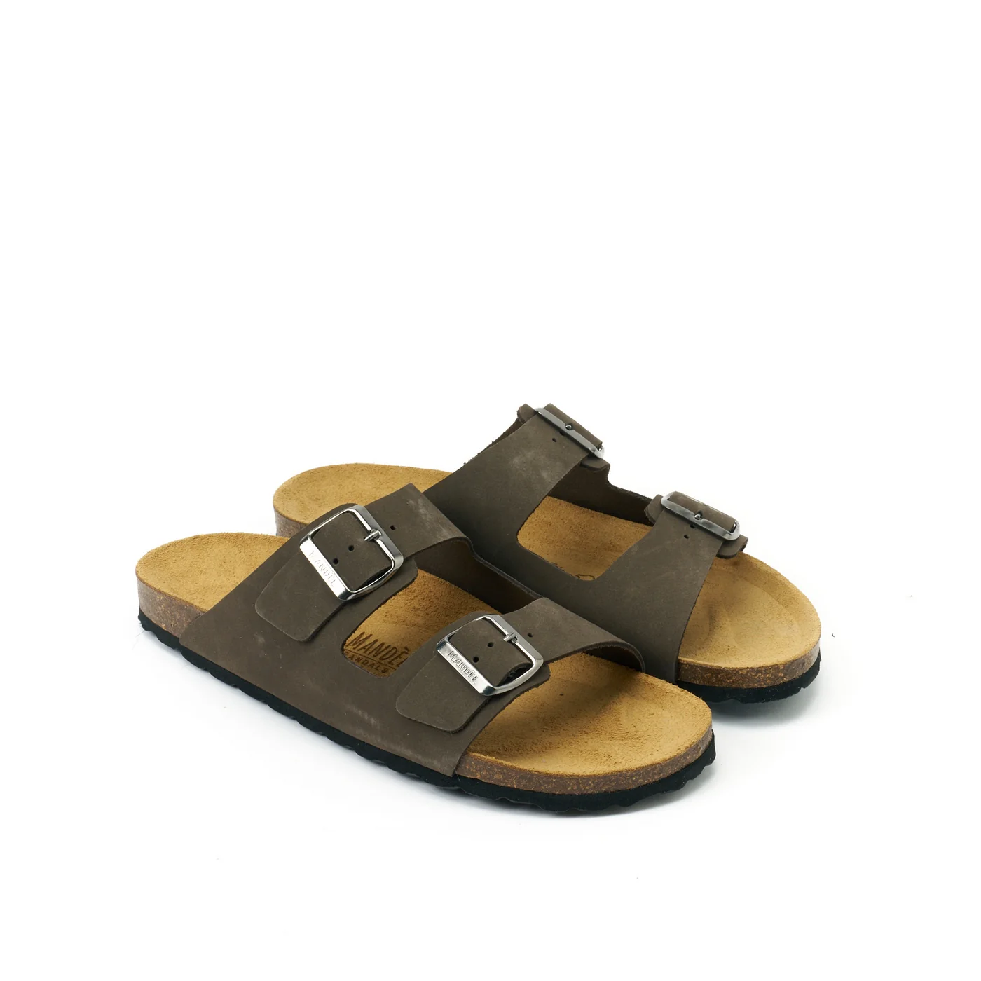 Sabots Alberto Nubuck Grey - Homme - Image 4