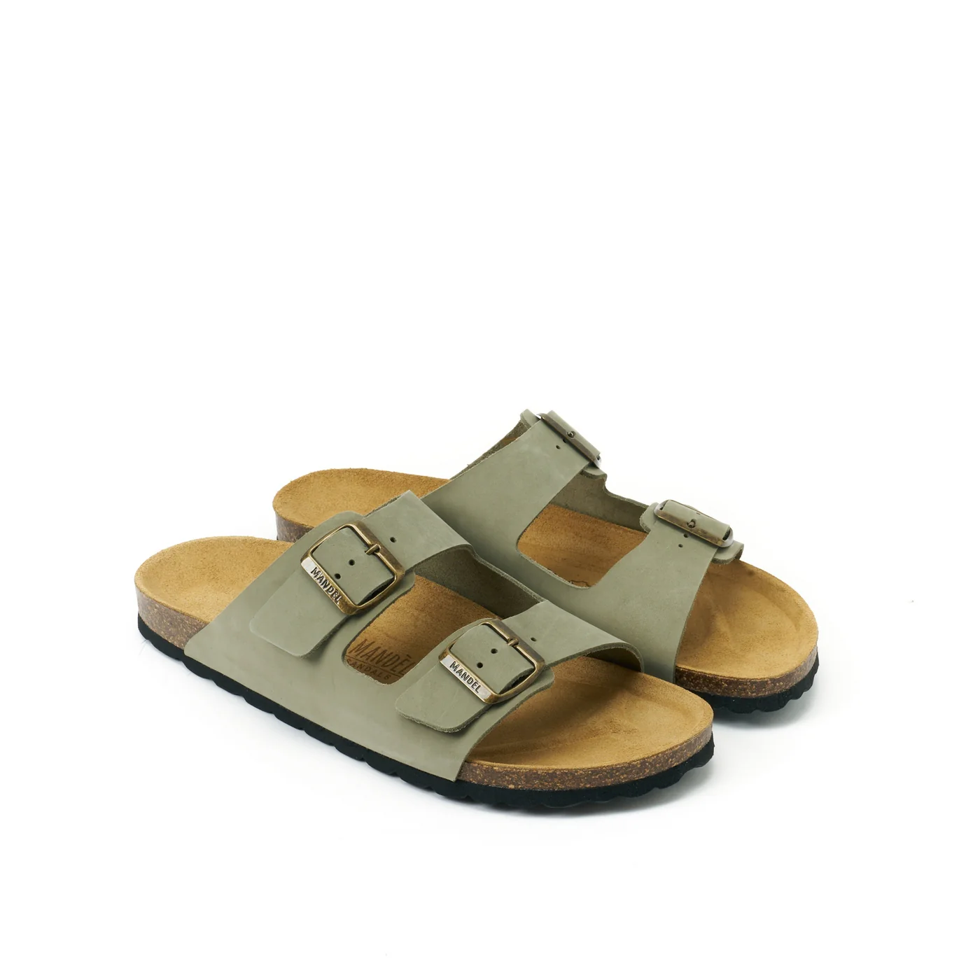 Sabots Alberto Nubuck Olive Green - Homme - Image 3