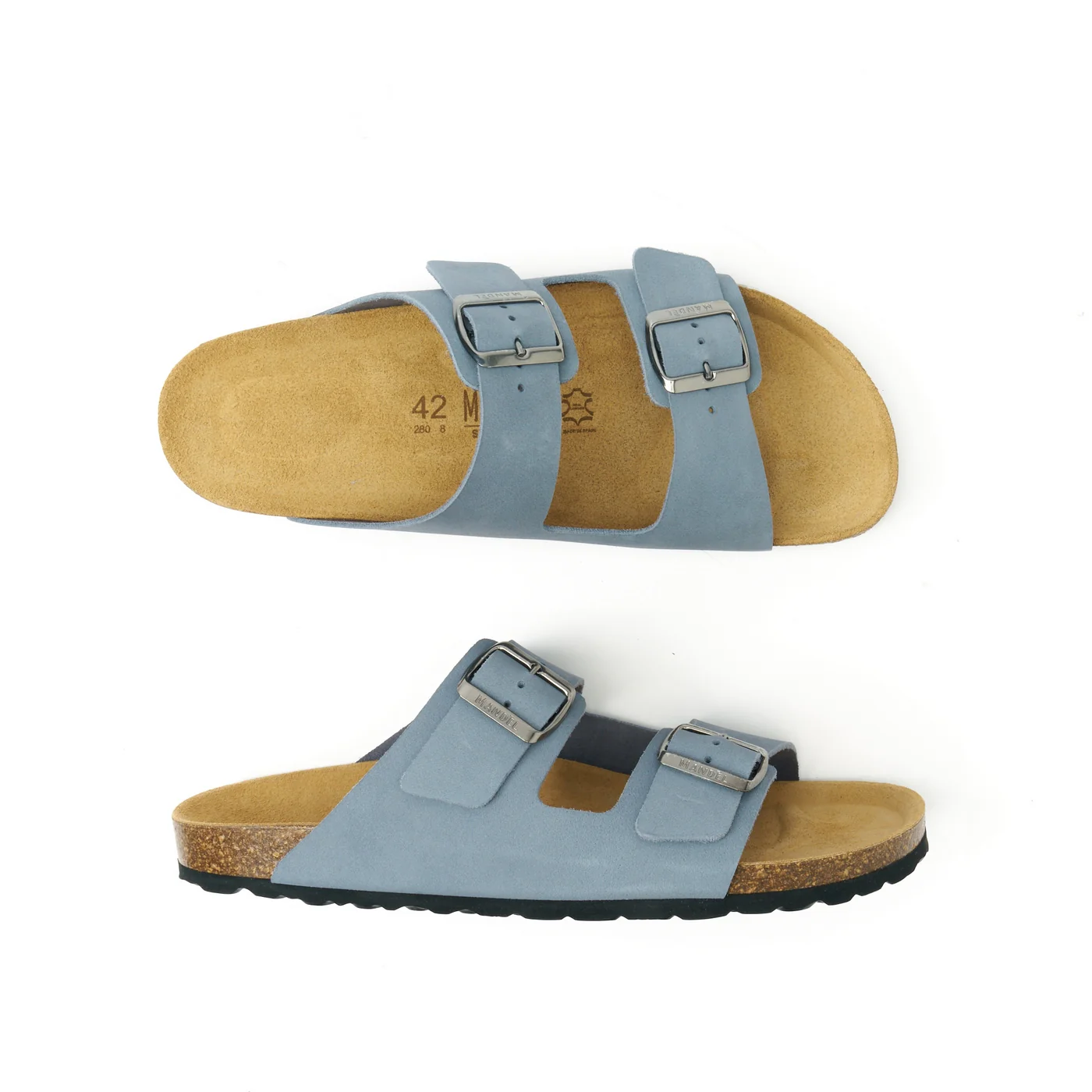 Sabots Alberto Nubuck Ultramarine - Homme - Image 6