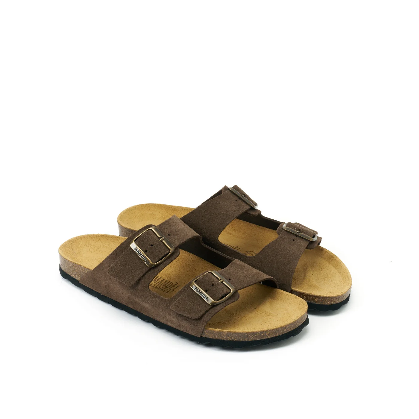 Sabots Alberto Suede Maron Brown - Homme - Image 3