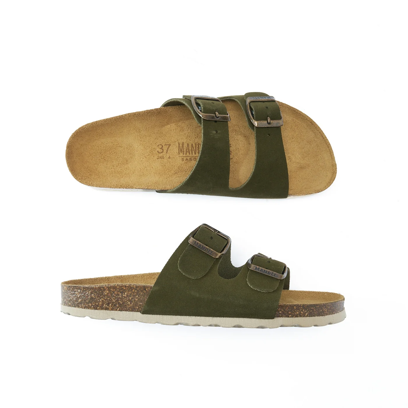 Gema Suede Moss Green - Femme - Image 5