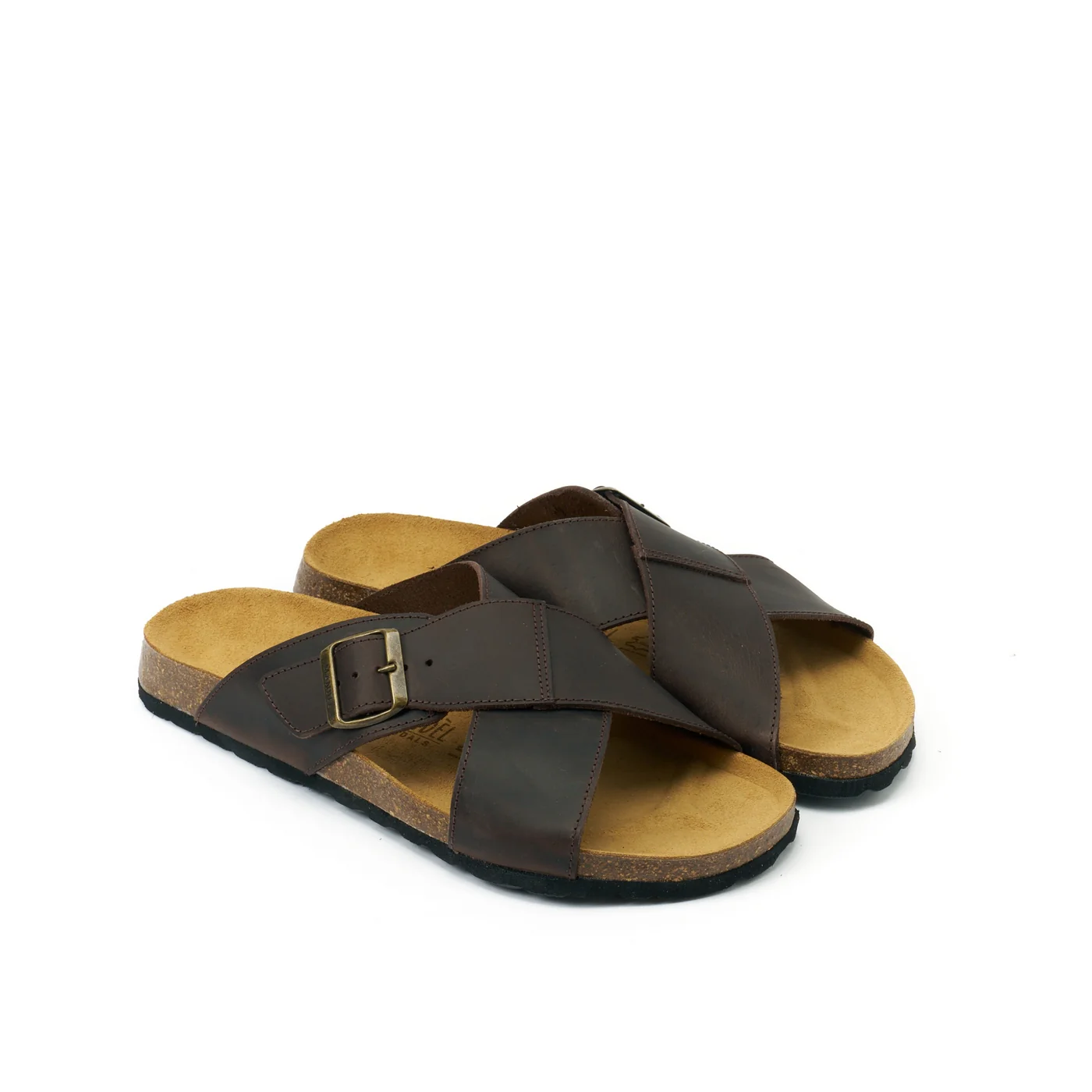 Sabots Ramon Oiled Leather Dark Brown - Homme - Image 4