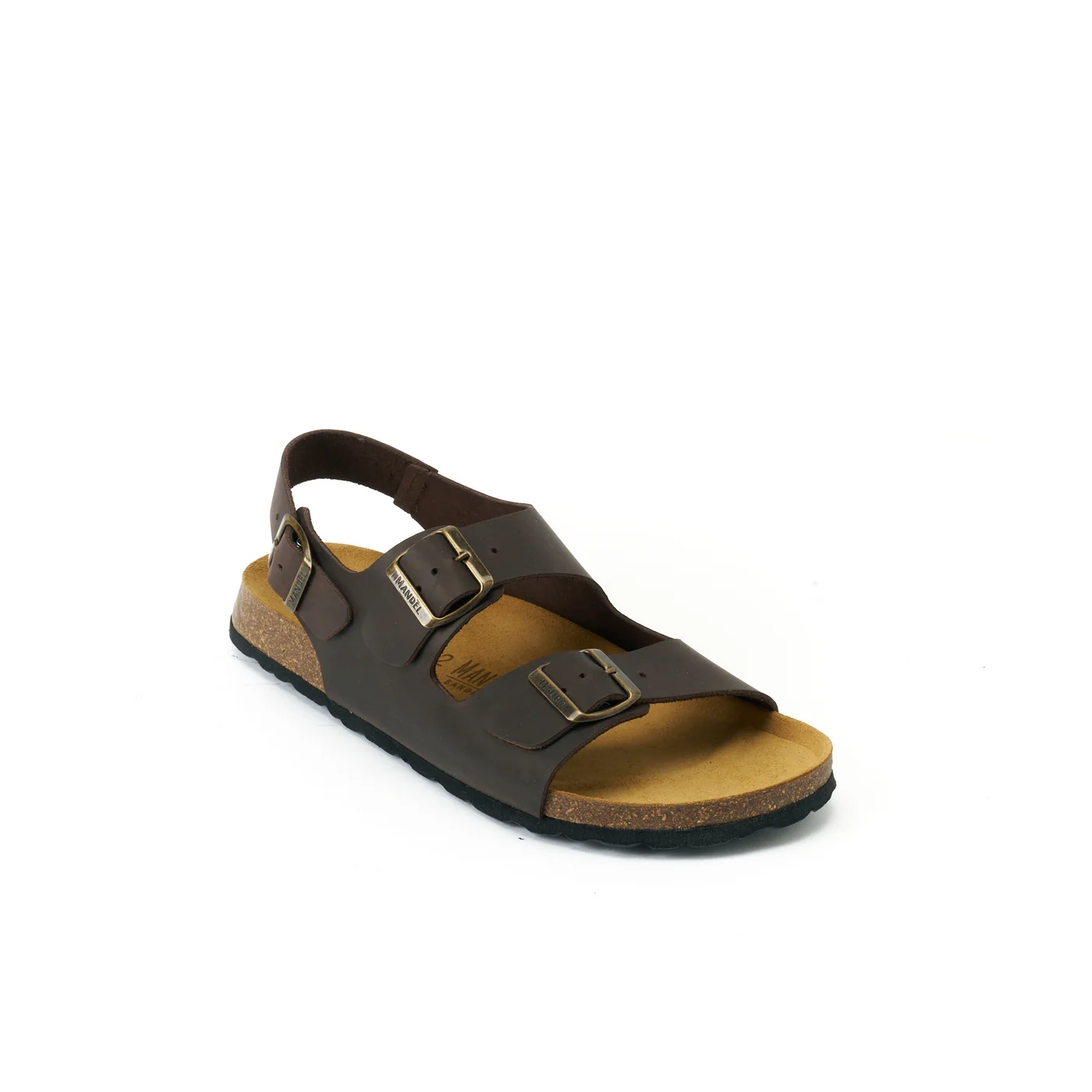 Sabots Carlos Oiled Leather Dark Brown - Homme - Image 2