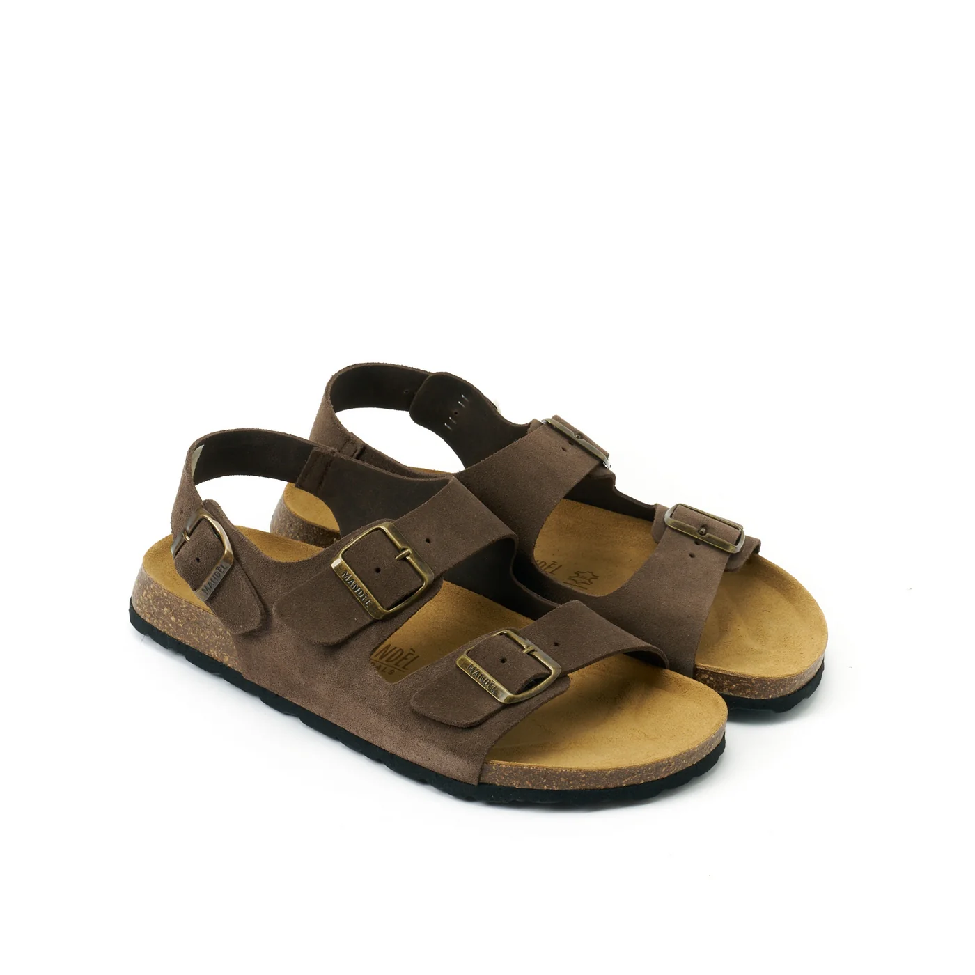 Sabots Carlos Suede Maron Brown - Homme - Image 4