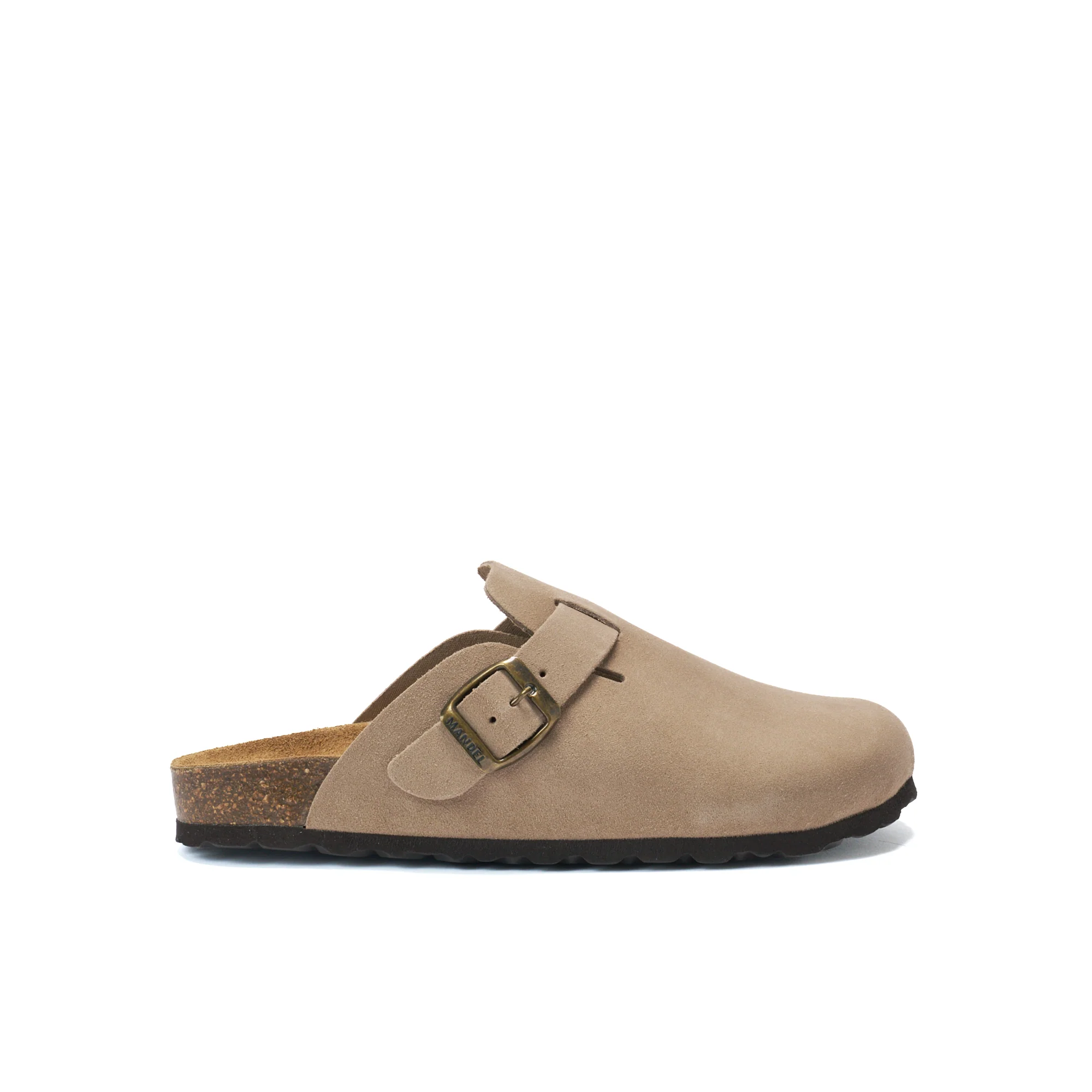 Sabots Noe Suede Taupe - Femme - Image 2