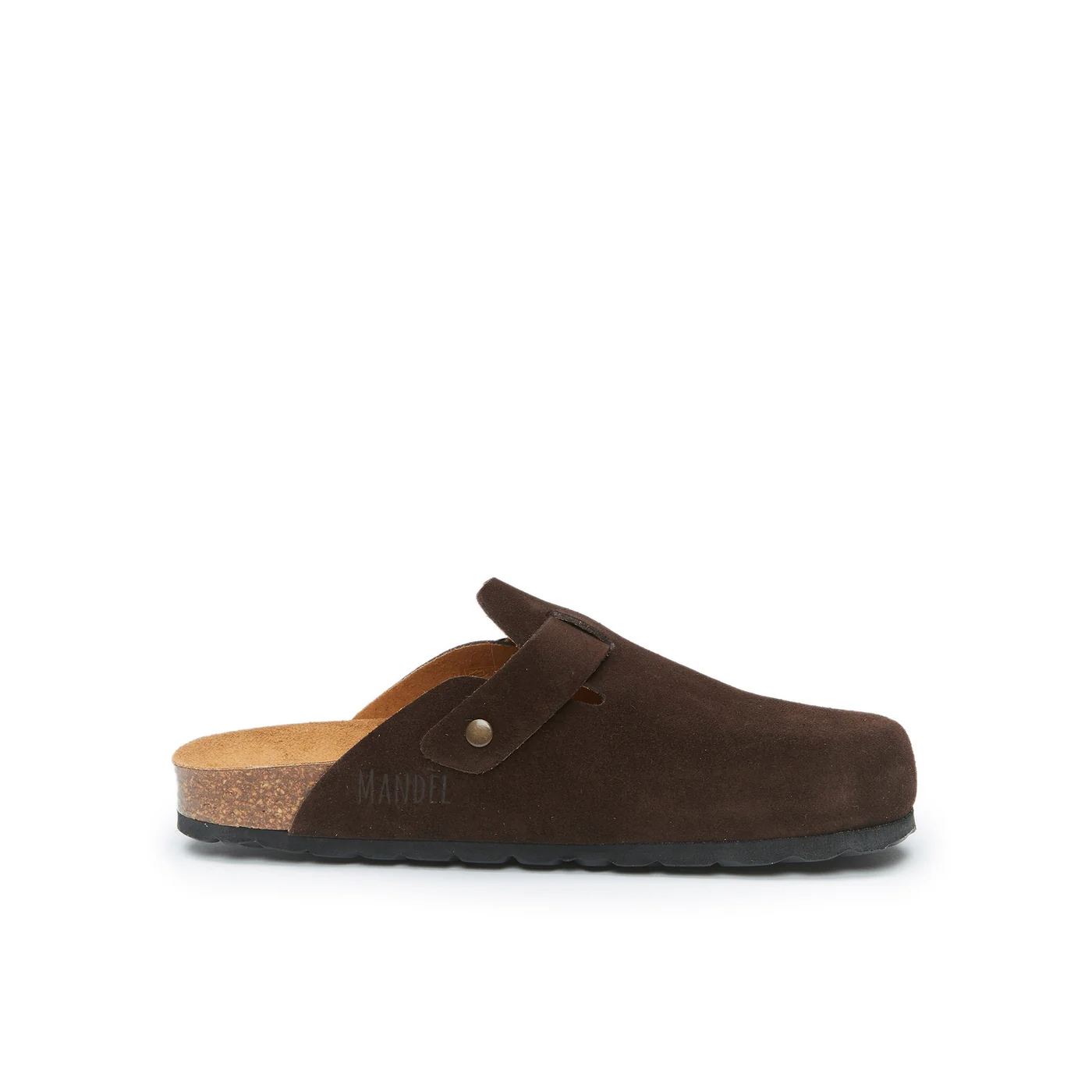 Sabots Noe Suede Dark Brown - Femme - Image 4