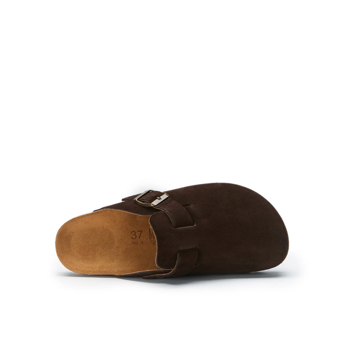Sabots Noe Suede Dark Brown - Femme - Image 5