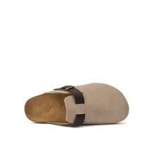 Sabots Noe Suede Taupe - Femme - Image 5